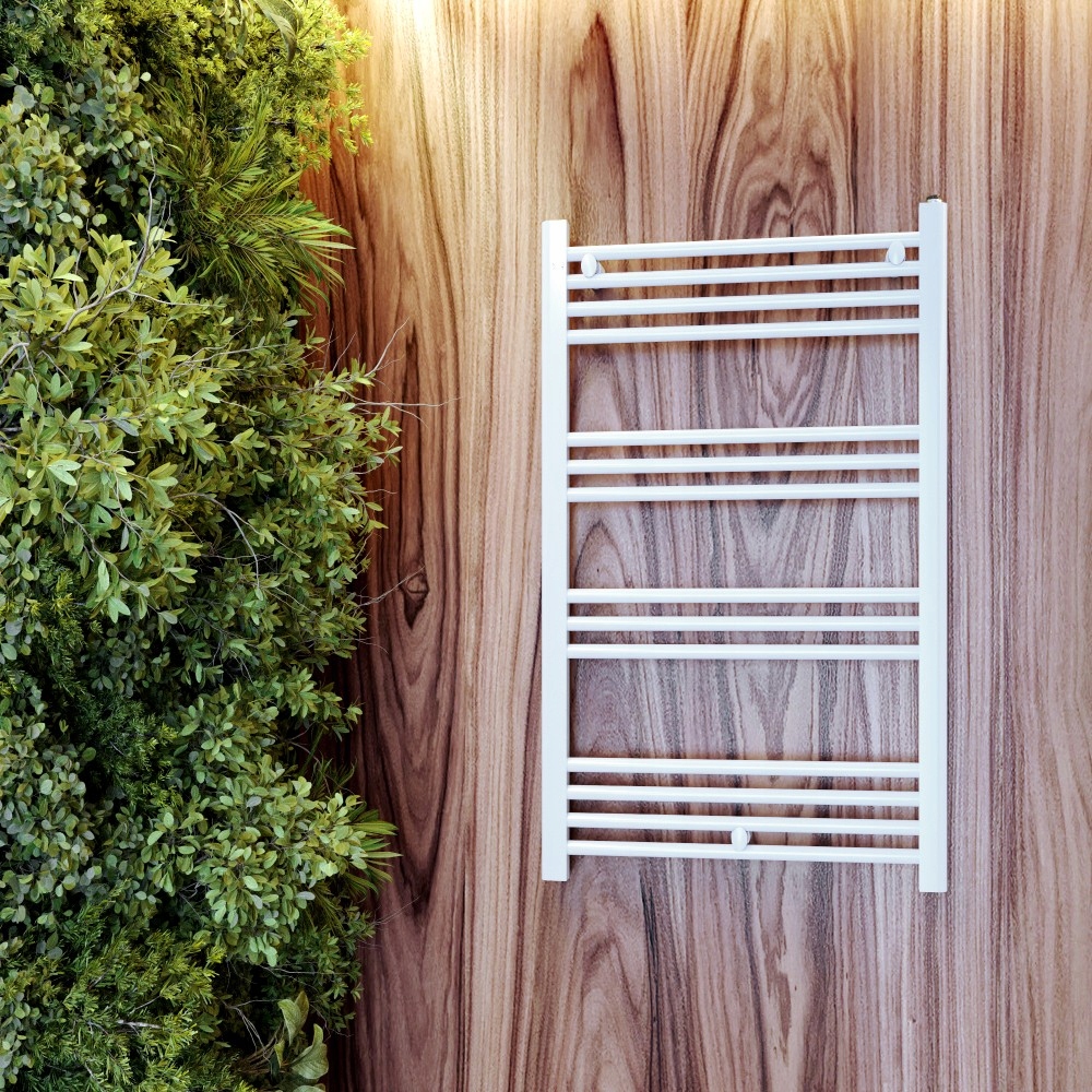 Grzejnik łazienkowy drabinkowy Puerto 60x100 cm biały nowoczesny