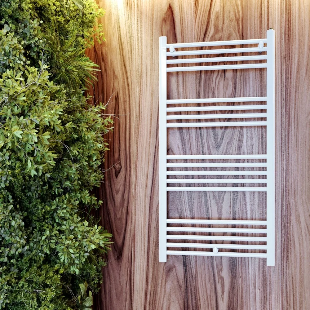 Grzejnik łazienkowy drabinkowy Puerto 60x120 cm biały nowoczesny