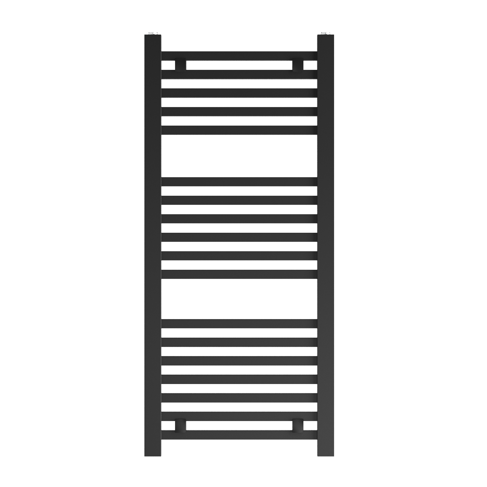 Grzejnik łazienkowy drabinkowy czarny Bergen 100x45 cm nowoczesny