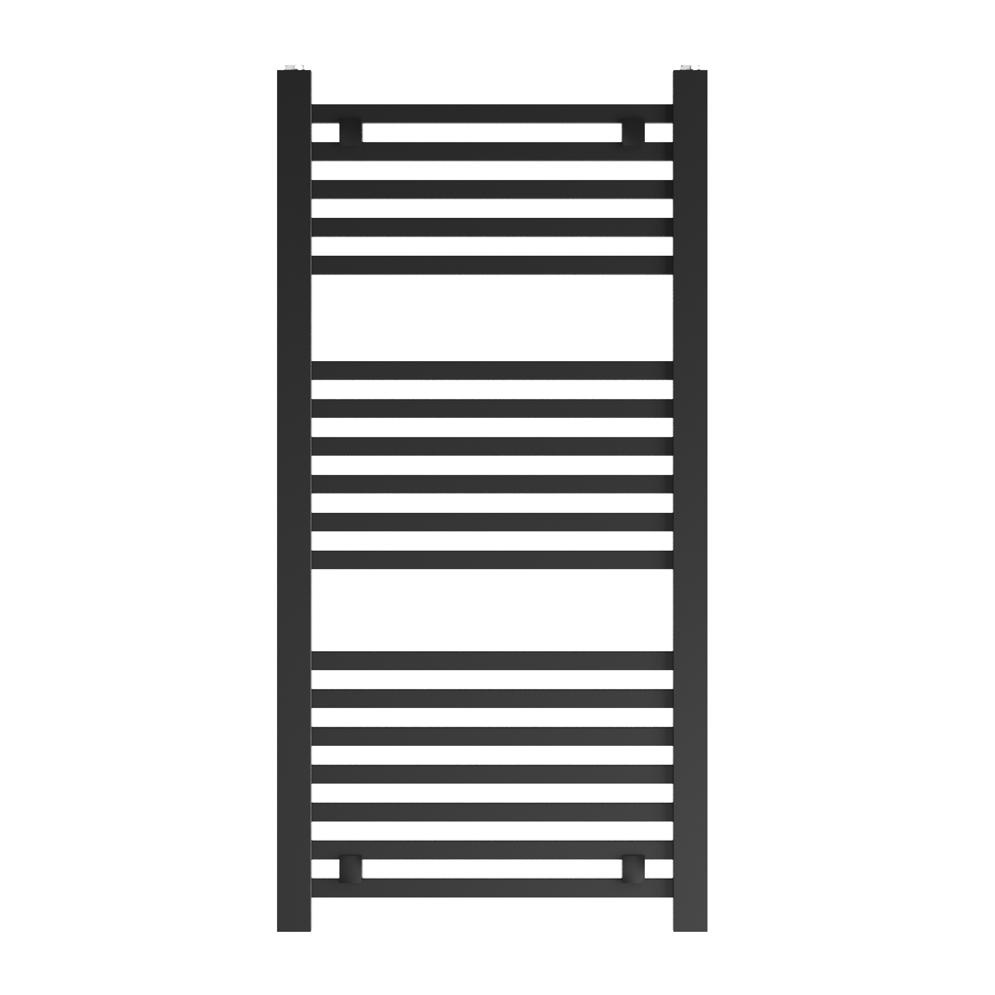 Grzejnik łazienkowy drabinkowy czarny 100x50 cm Bergen nowoczesny