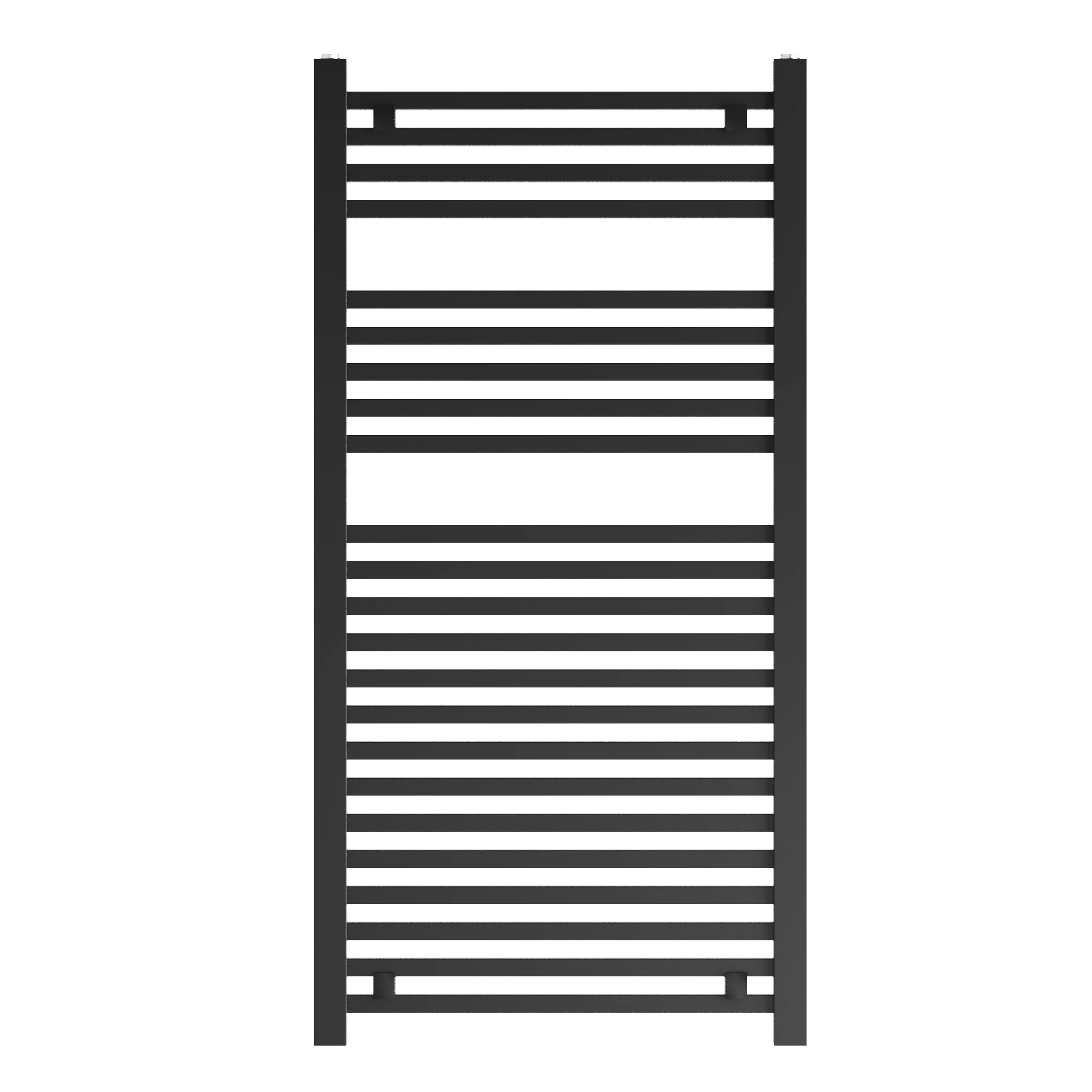 Grzejnik łazienkowy czarny drabinkowy 100x60 cm Bergen nowoczesny