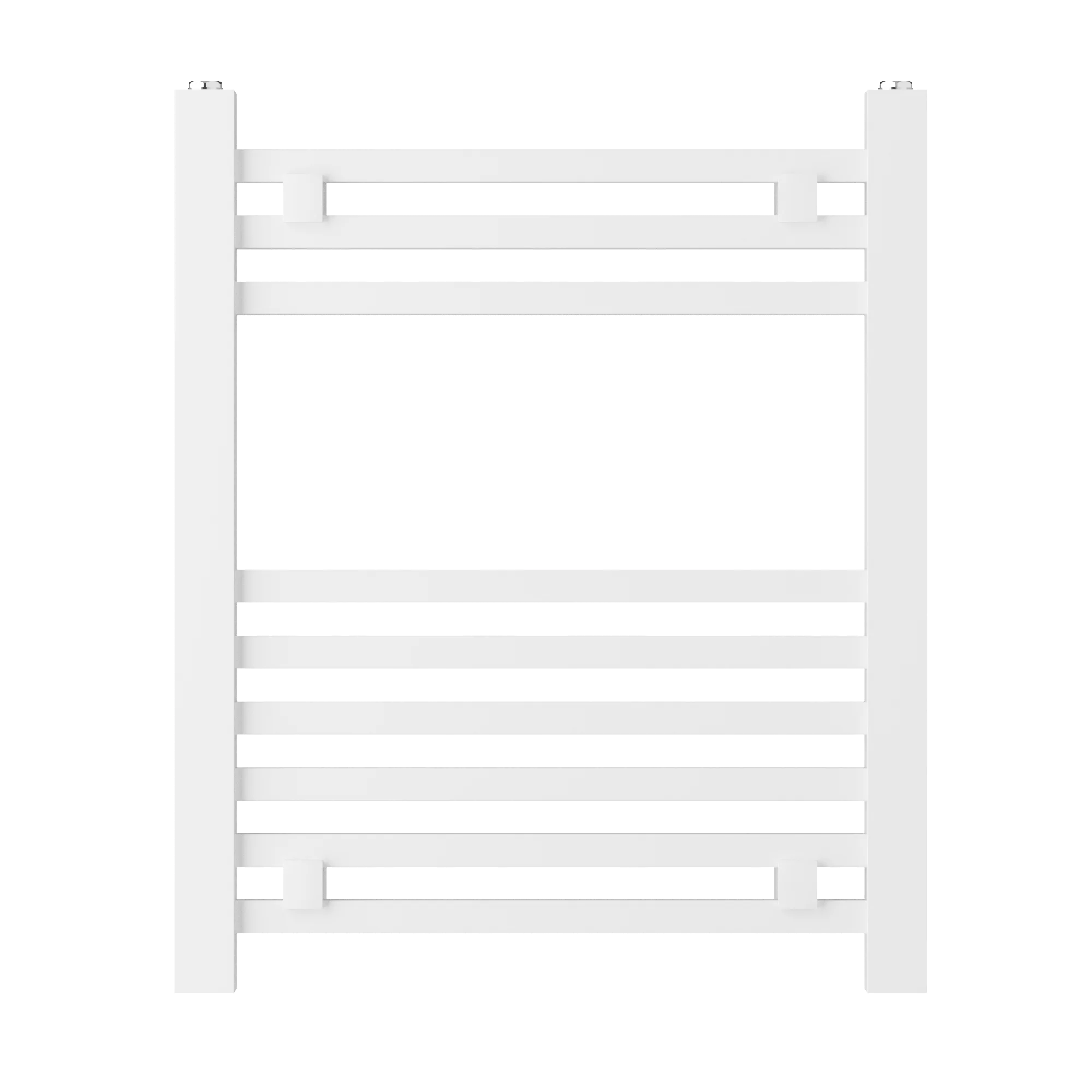 Grzejnik łazienkowy drabinkowy Bergen 60x50 cm biały nowoczesny