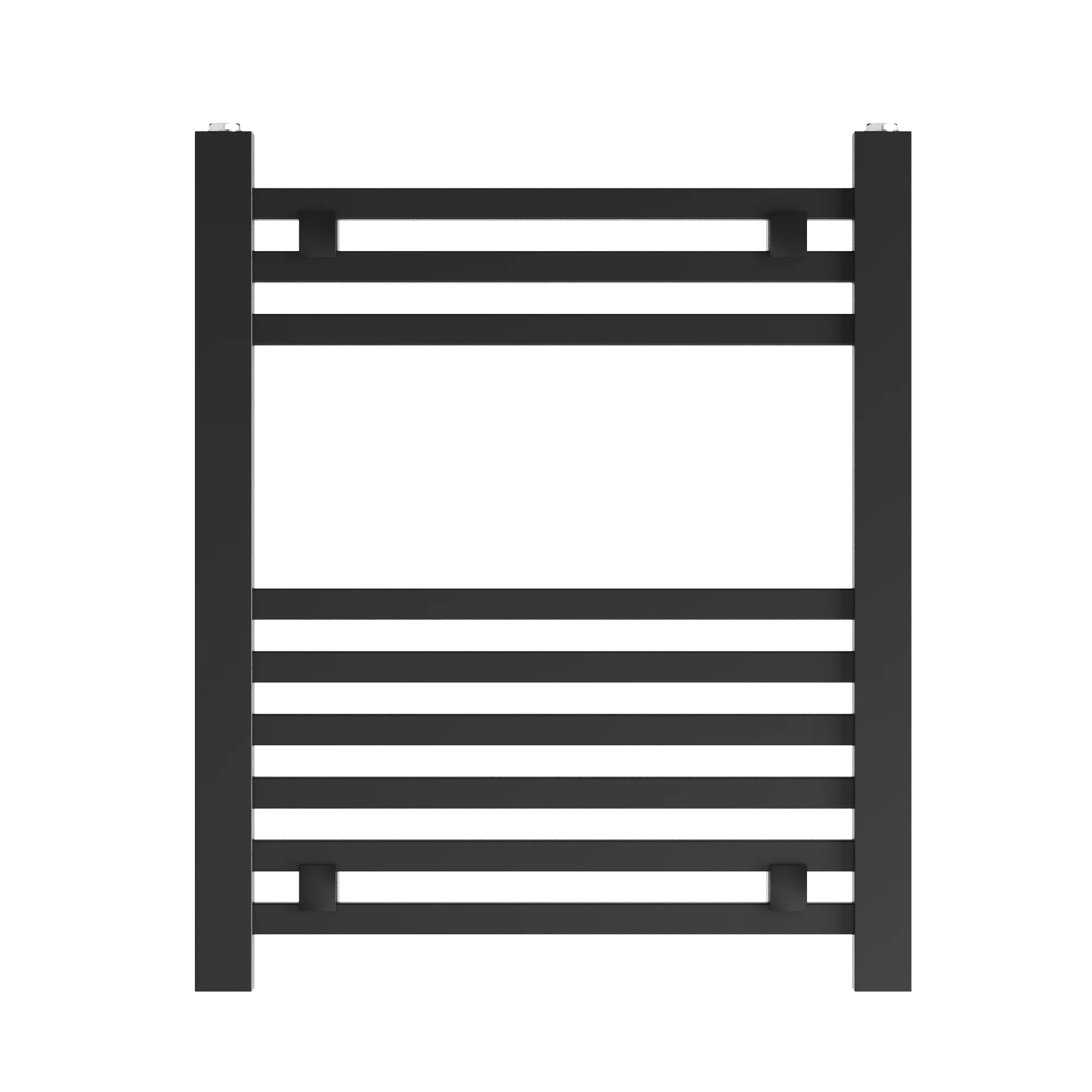 Grzejnik łazienkowy drabinkowy czarny 60x50 cm Bergen nowoczesny