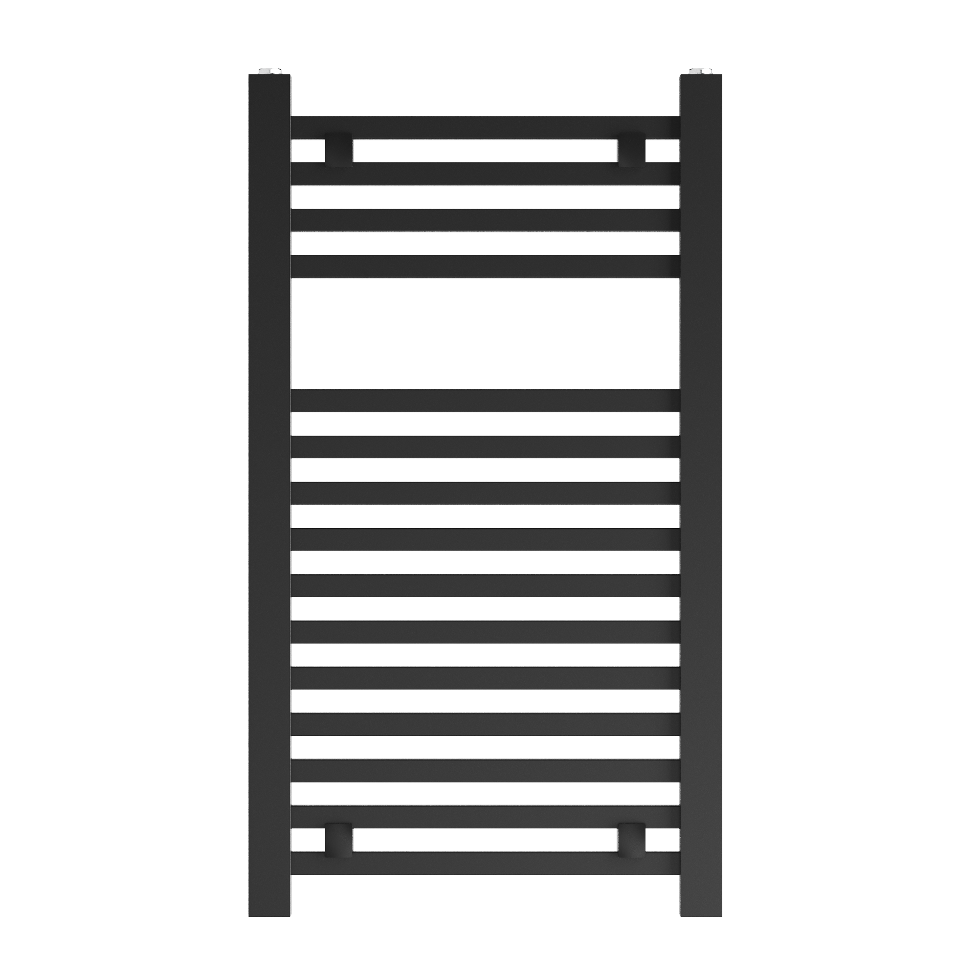 Grzejnik łazienkowy czarny drabinkowy 80x45 cm nowoczesny Bergen
