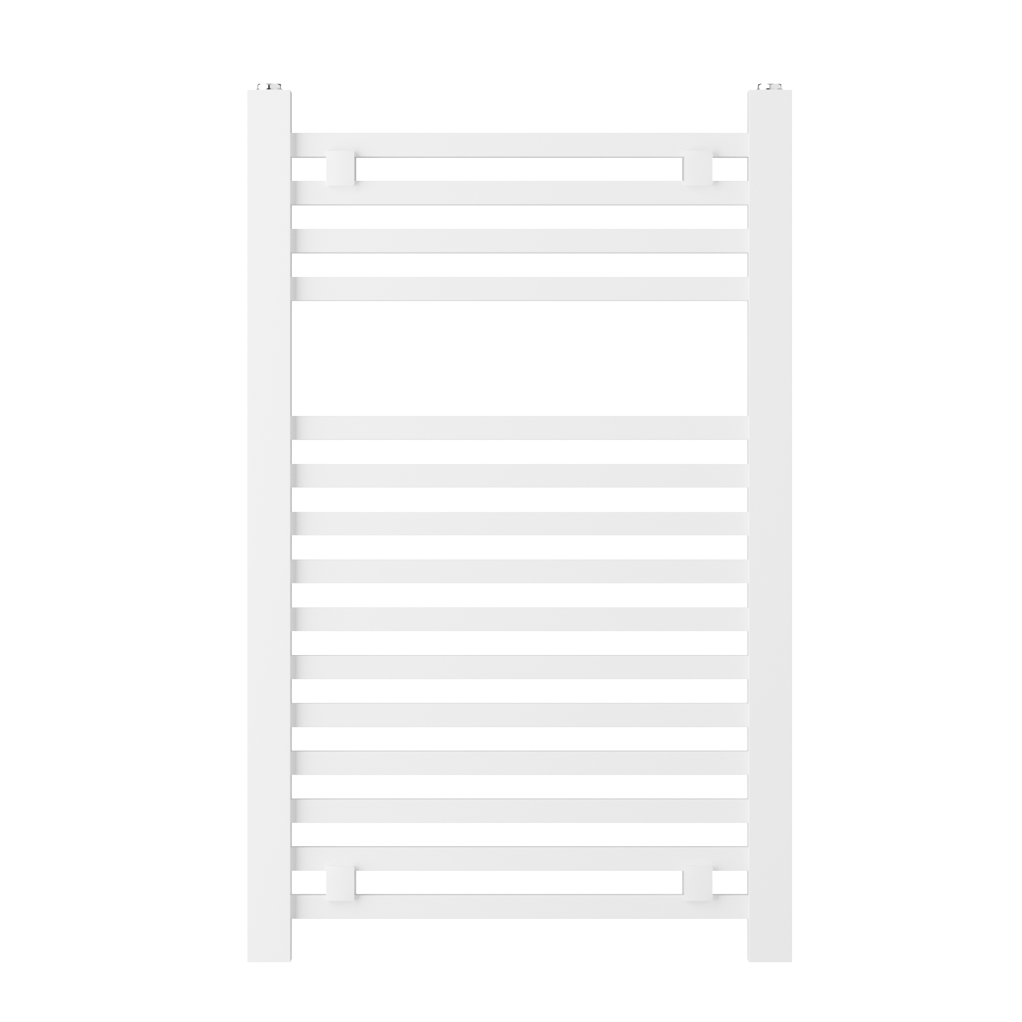 Grzejnik łazienkowy drabinkowy Bergen 80x50 cm biały nowoczesny
