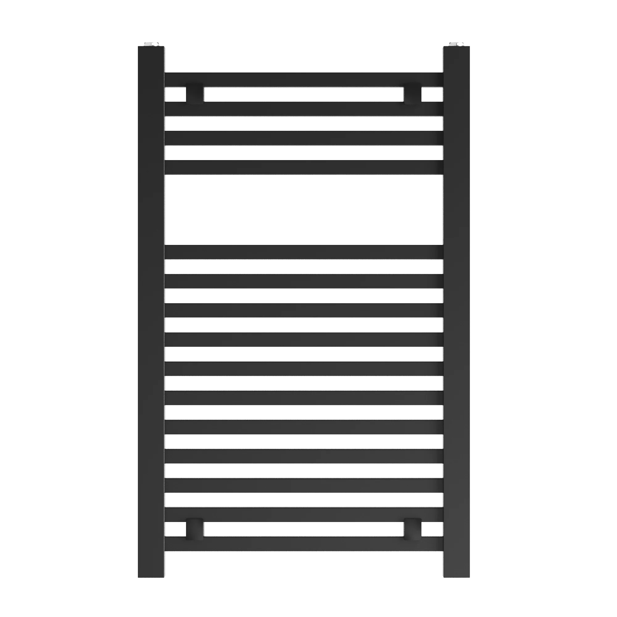 Grzejnik łazienkowy czarny drabinkowy 80x50 cm Bergen nowoczesny