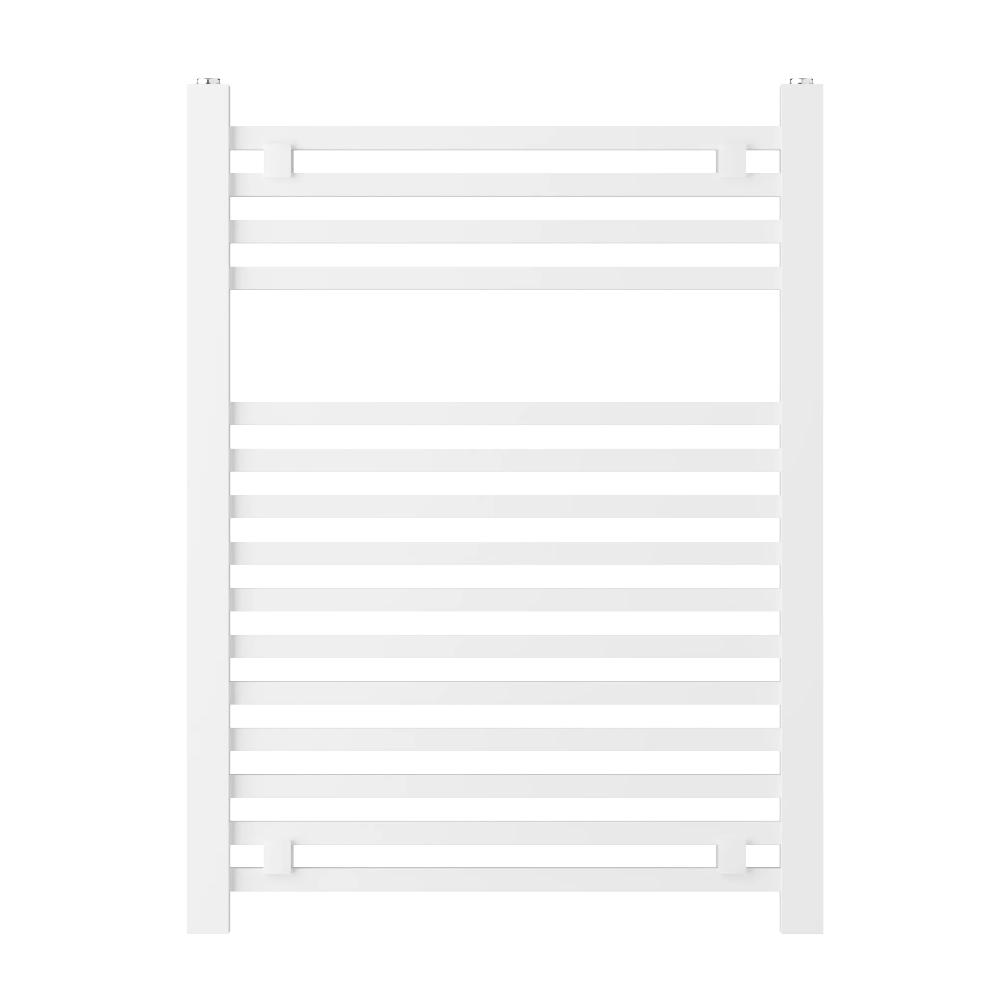 Grzejnik łazienkowy drabinkowy Bergen 80x60 cm biały nowoczesny