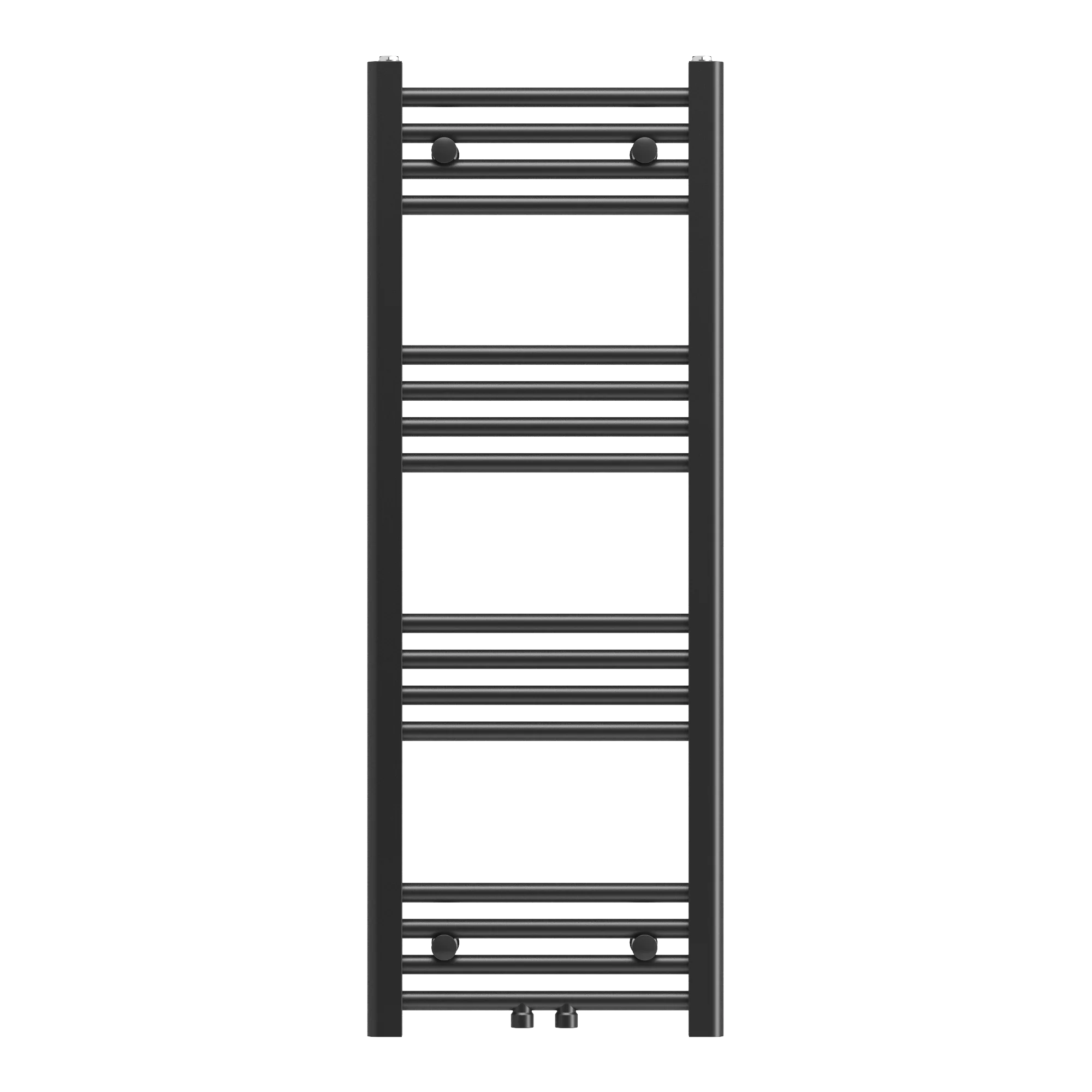 Grzejnik łazienkowy drabinkowy czarny 110x40 cm RAVEN nowoczesny