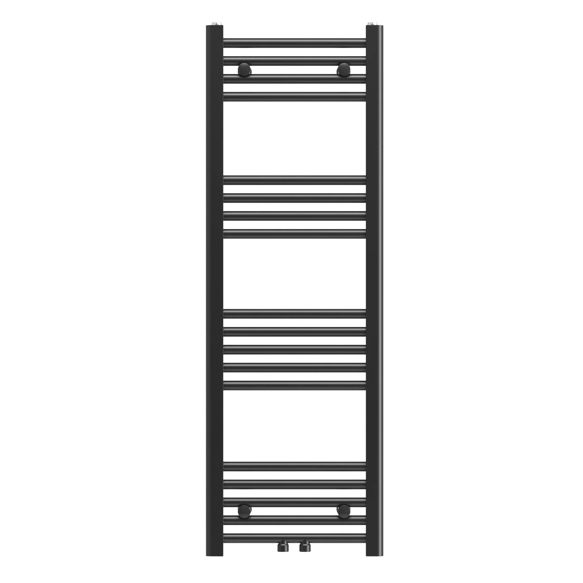 Grzejnik łazienkowy drabinkowy czarny 120x40 cm RAVEN