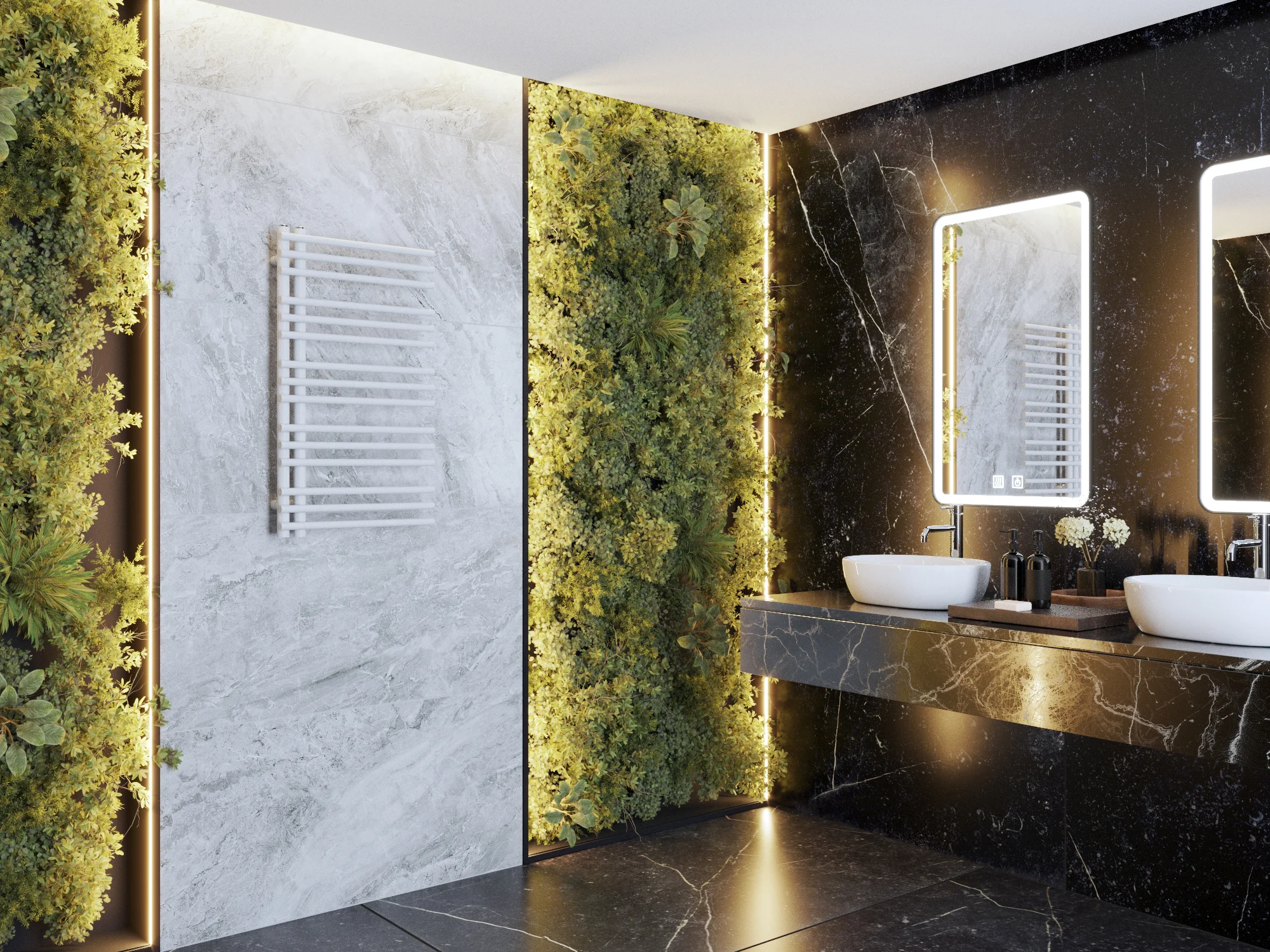 001-Grzejnik-drabinkowy-AQUATIC-90x50-bialy_aranzacja_u1