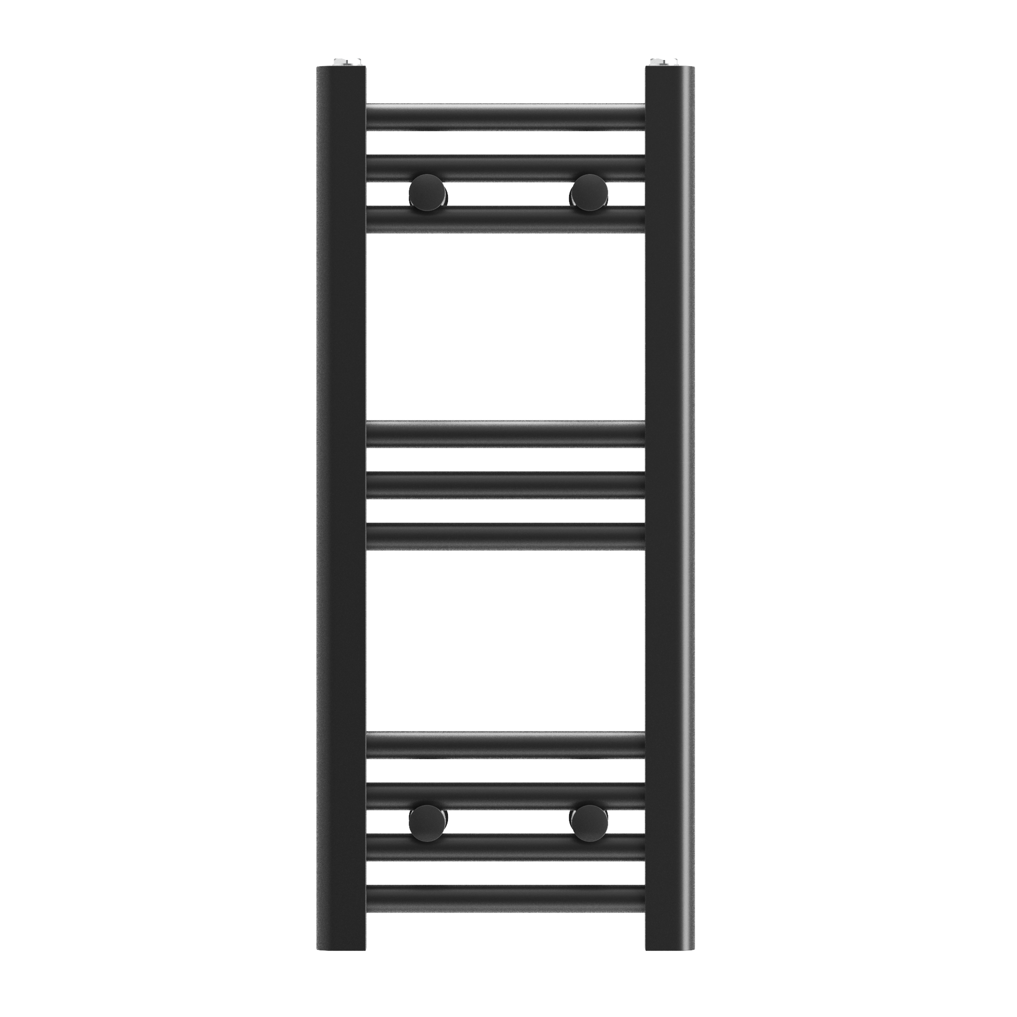 Czarny grzejnik łazienkowy drabinkowy 30x70 cm Breno