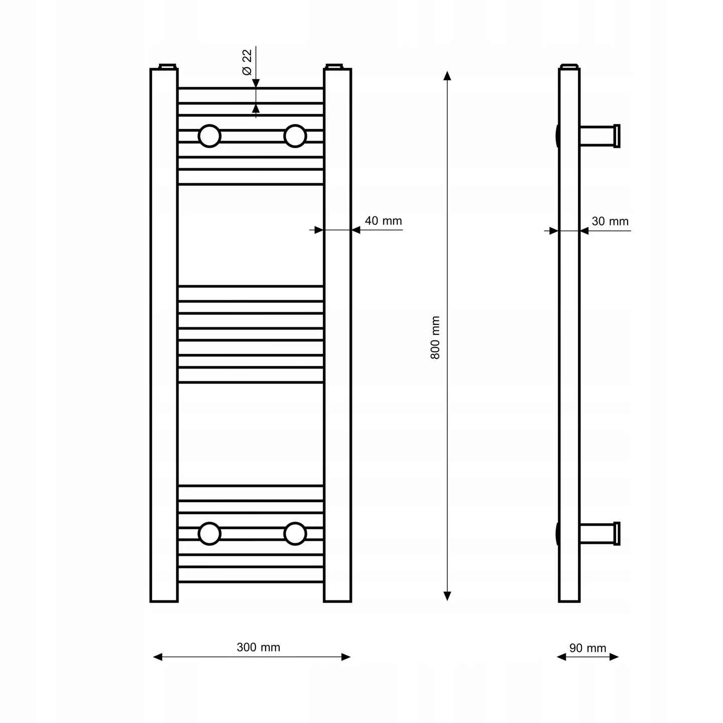 002-GRZEJNIK-LAZIENKOWY-BIALY-DRABINKOWY-30x80-cm-KALORYFER-NOWOCZESNY-BRENO-EAN-GTIN-5905036623009