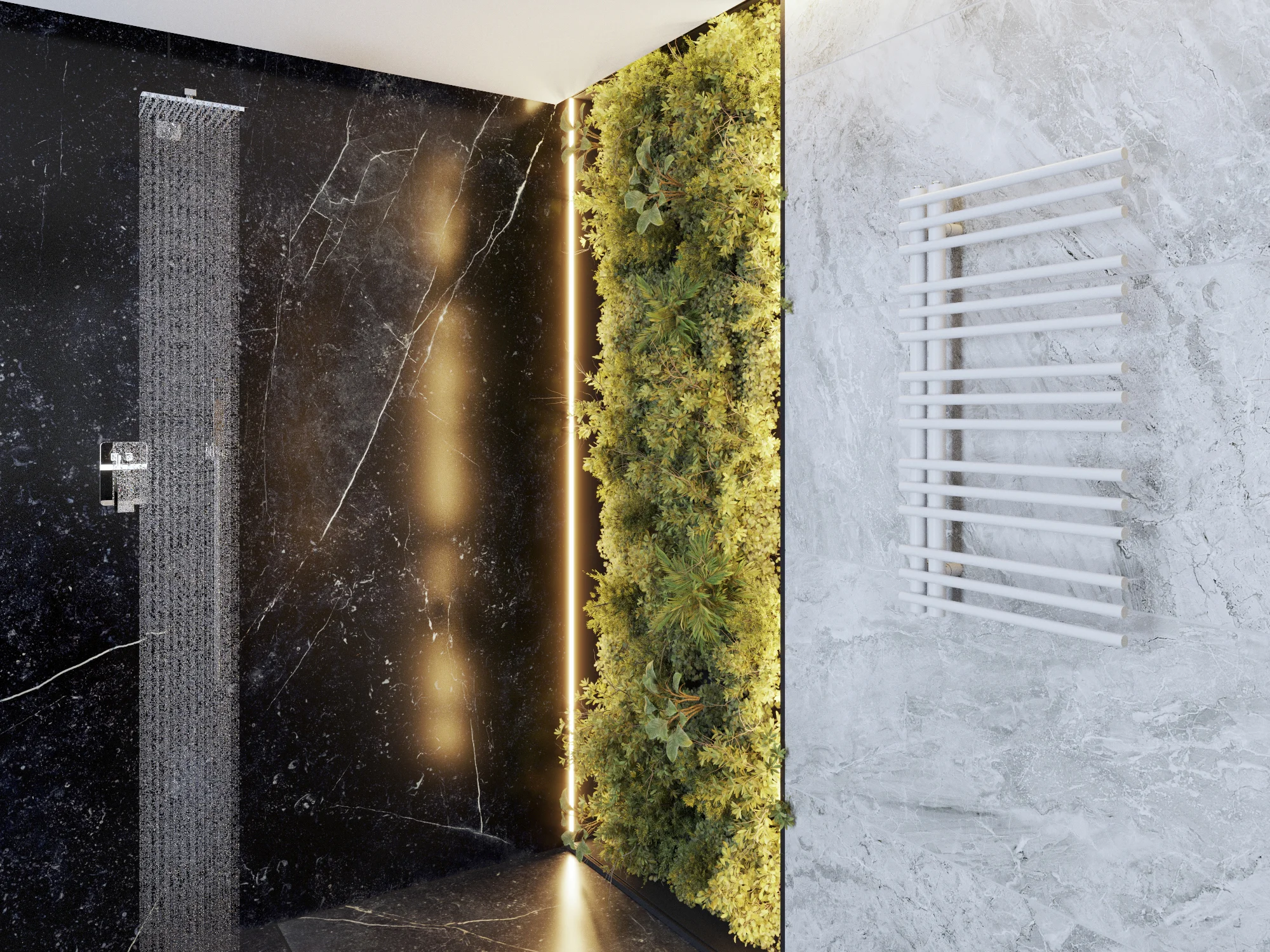 002-Grzejnik-drabinkowy-AQUATIC-90x50-bialy_aranzacja_u2