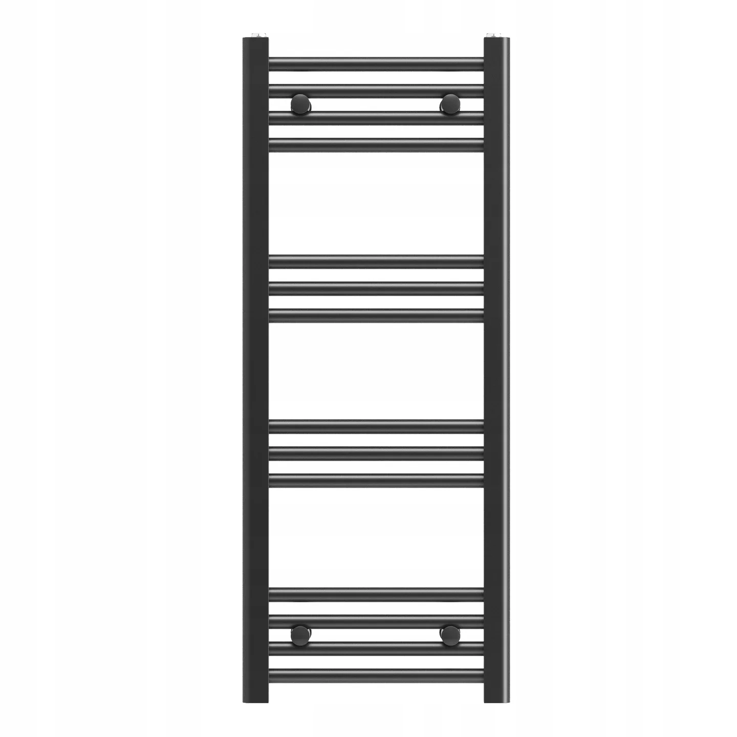 Grzejnik łazienkowy czarny drabinkowy 40x100 cm Breno nowoczesny