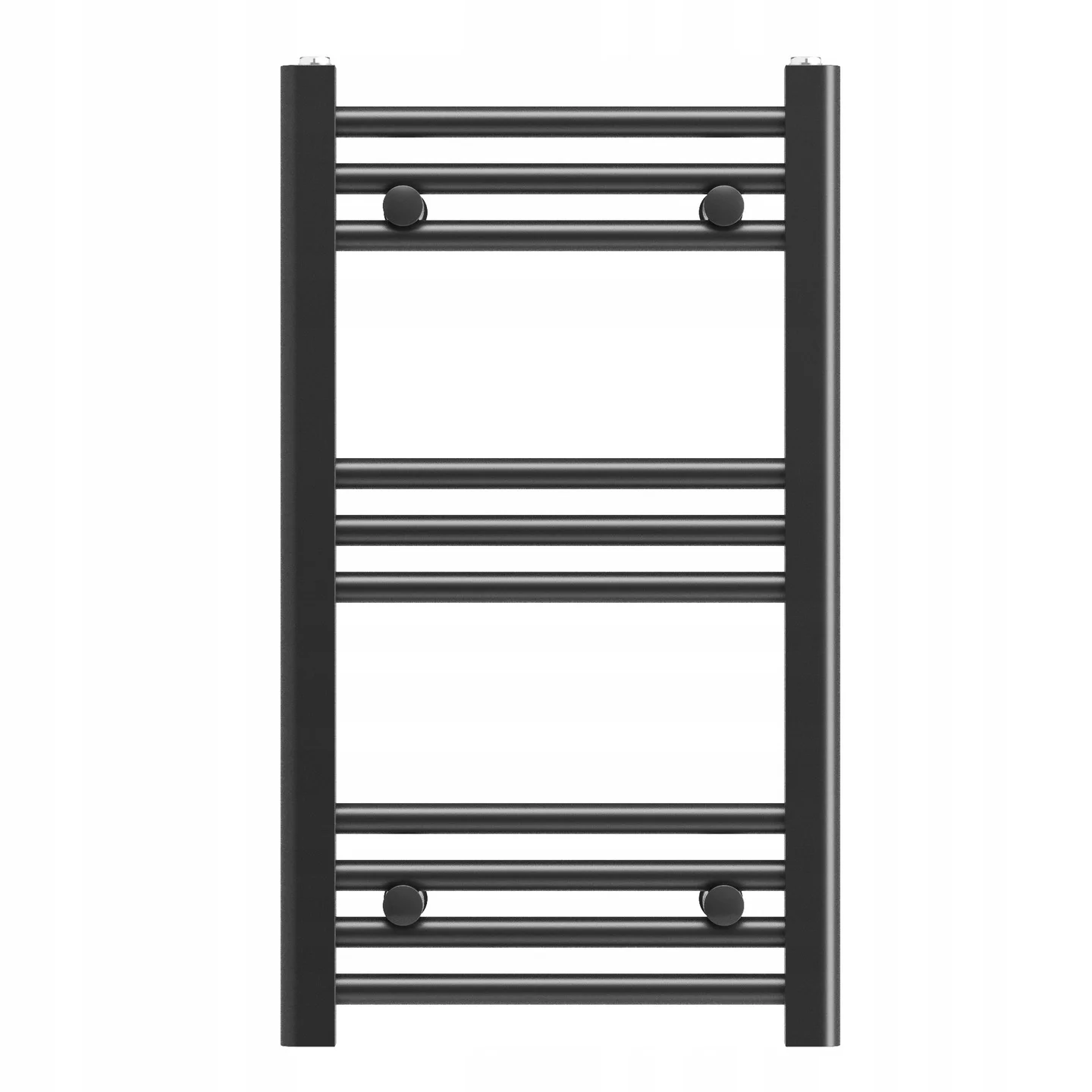 Grzejnik łazienkowy drabinkowy 40x80 cm czarny nowoczesny BRENO