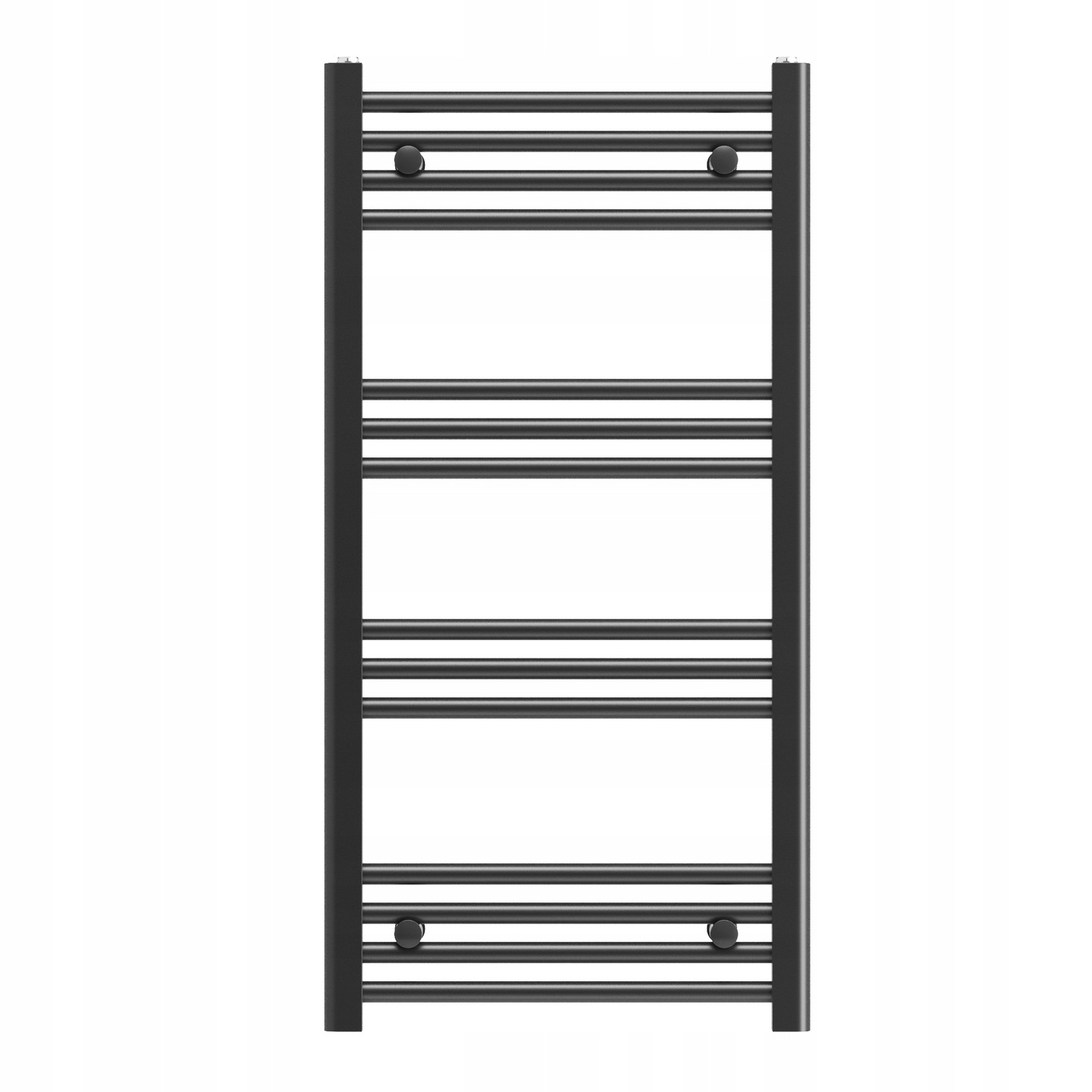Grzejnik łazienkowy czarny drabinkowy 50x100 cm nowoczesny Breno