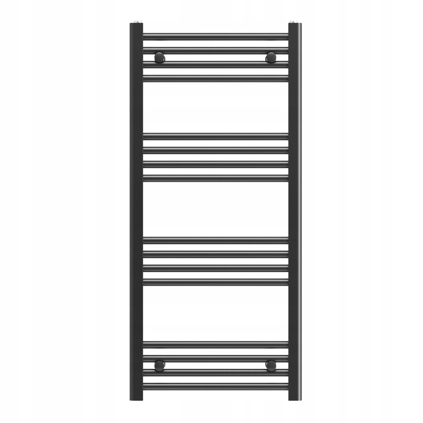 Grzejnik łazienkowy drabinkowy czarny 50x110 cm BRENO nowoczesny