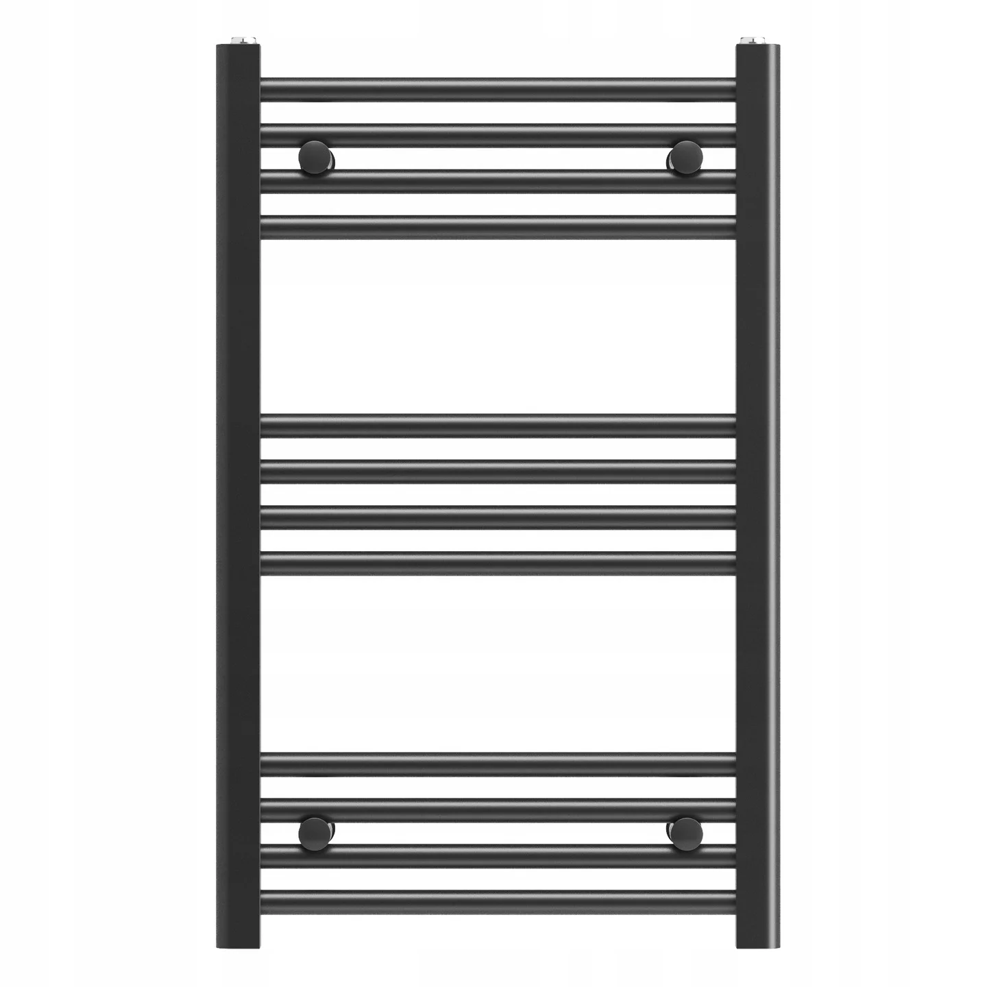 Grzejnik łazienkowy czarny drabinkowy 50x80 cm nowoczesny Breno
