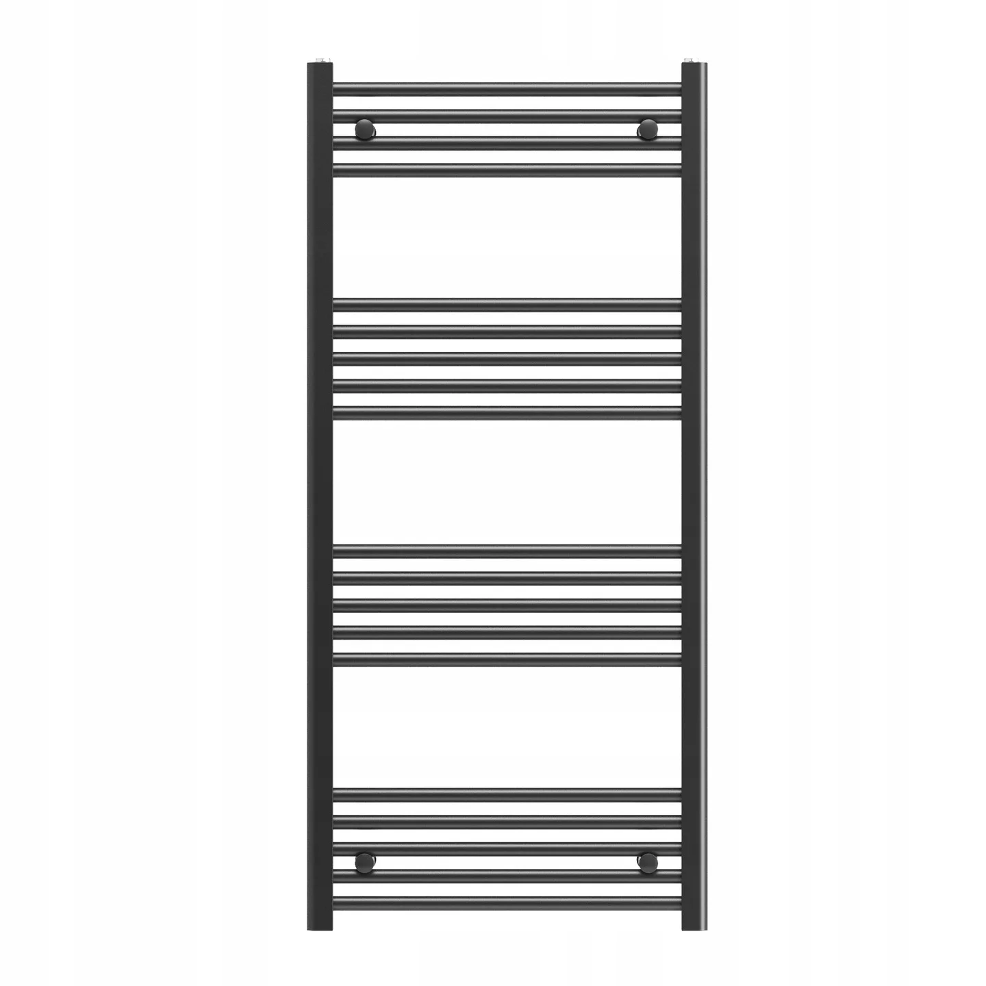 Grzejnik łazienkowy czarny drabinkowy 60x130 cm kaloryfer obrotowy 180° BRENO