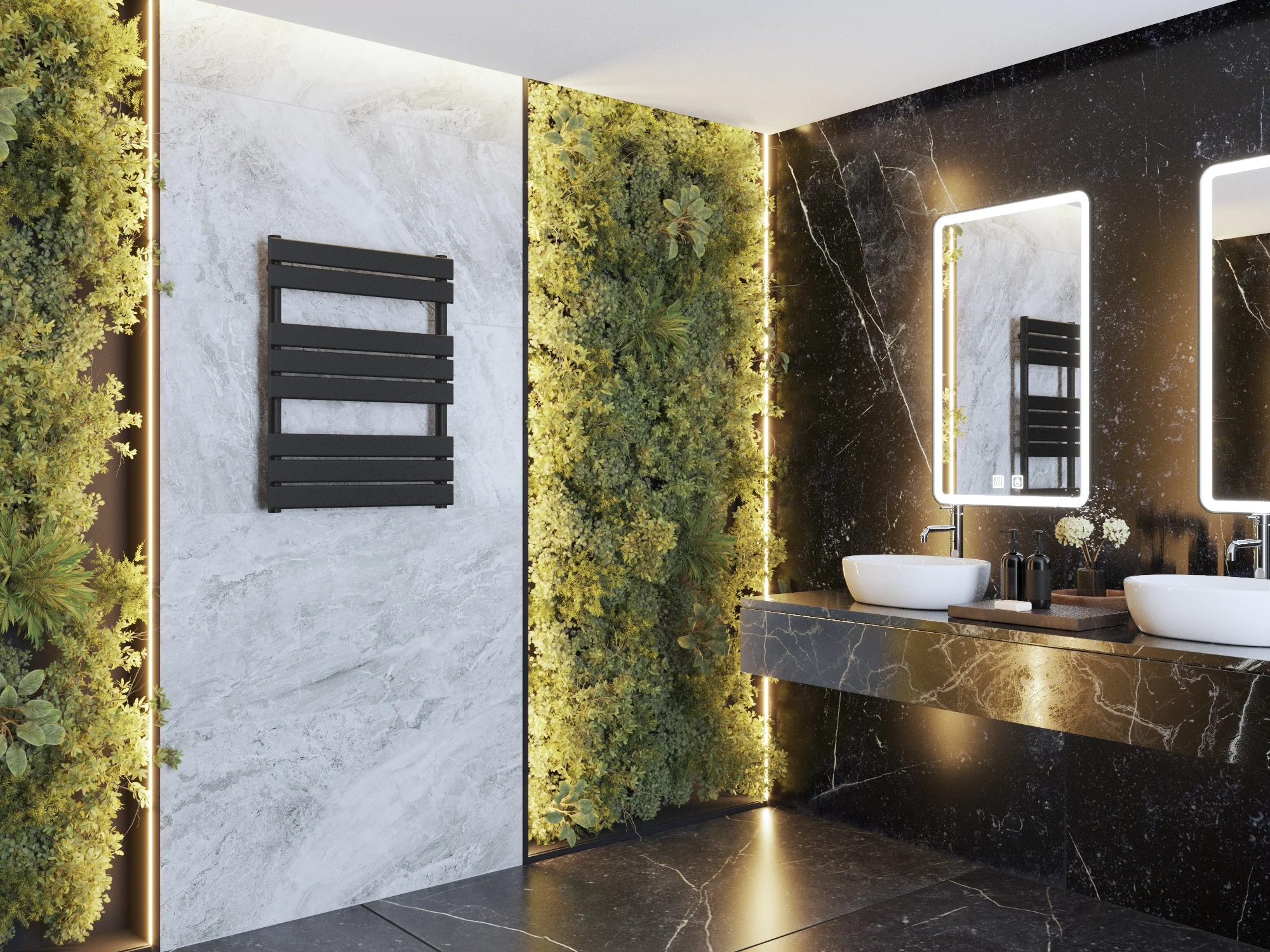 004-Grzejnik-CLASSIC-80x60-czarny_aranzacja_u1