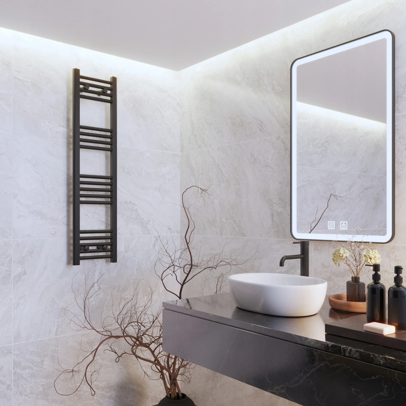 005-GRZEJNIK-LAZIENKOWY-CZARNY-DRABINKOWY-30x120-cm-KALORYFER-MONTAZ-180-BRENO-Marka-Granitan