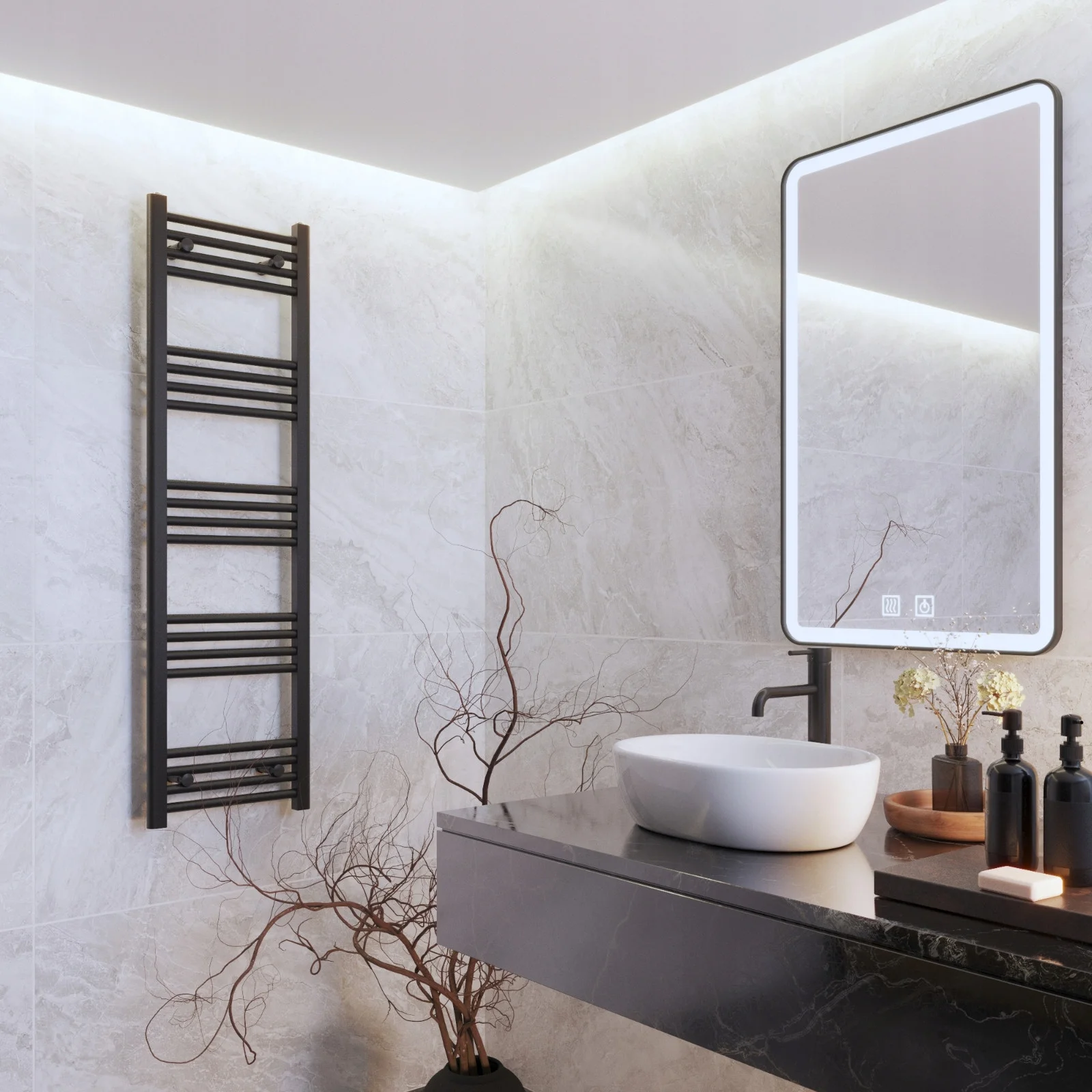 005-GRZEJNIK-LAZIENKOWY-CZARNY-DRABINKOWY-40x140-cm-KALORYFER-NOWOCZESNY-BRENO-Marka-Granitan