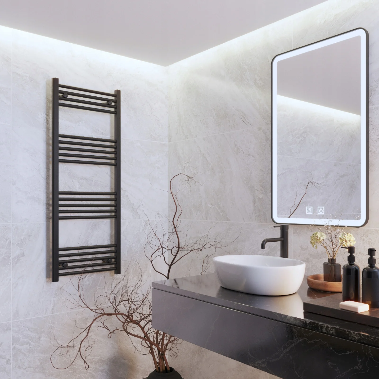 005-GRZEJNIK-LAZIENKOWY-CZARNY-DRABINKOWY-50x130-cm-KALORYFER-MONTAZ-180-BRENO-Marka-Granitan