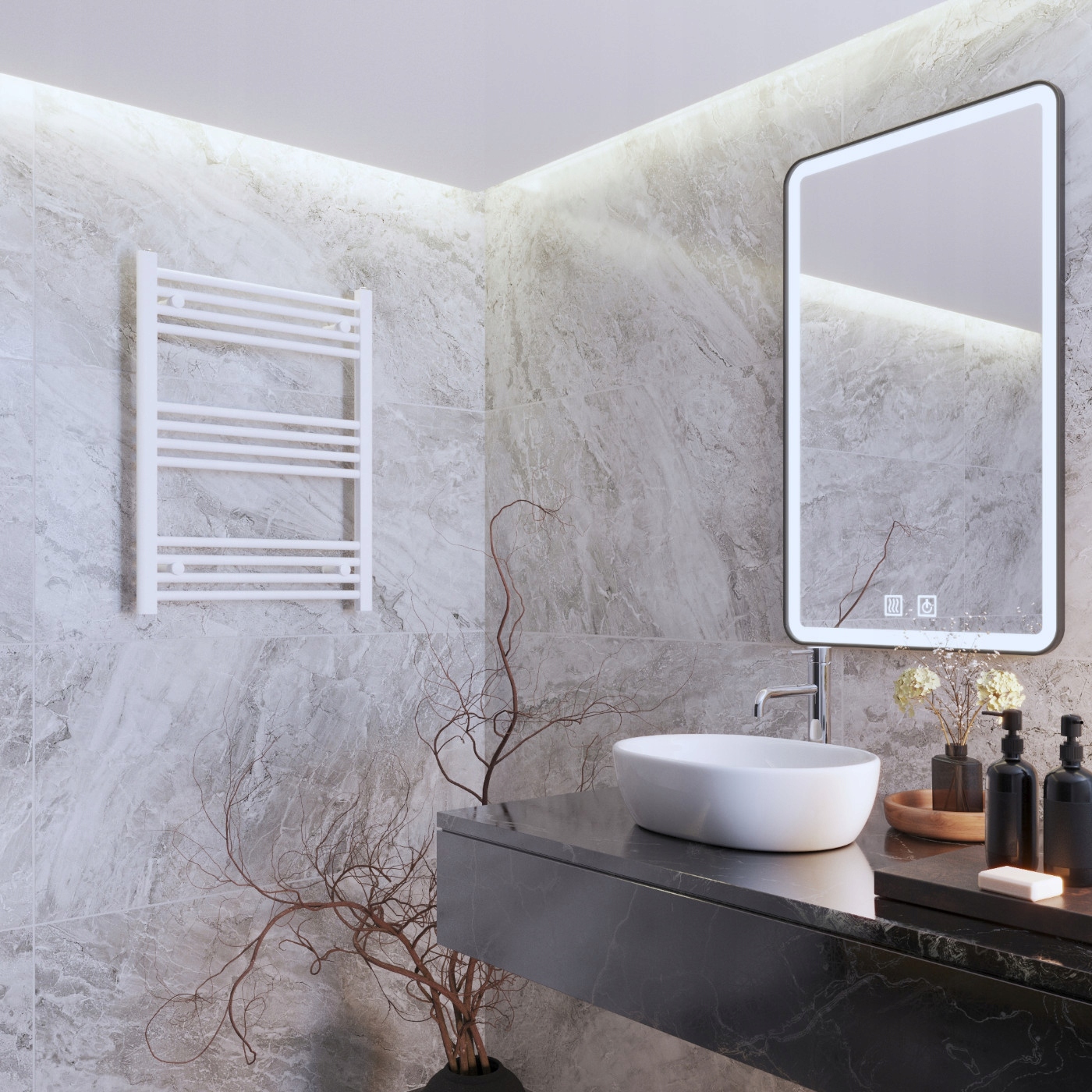 006-GRZEJNIK-LAZIENKOWY-BIALY-DRABINKOWY-60x80-cm-KALORYFER-NOWOCZESNY-BRENO-Marka-Granitan