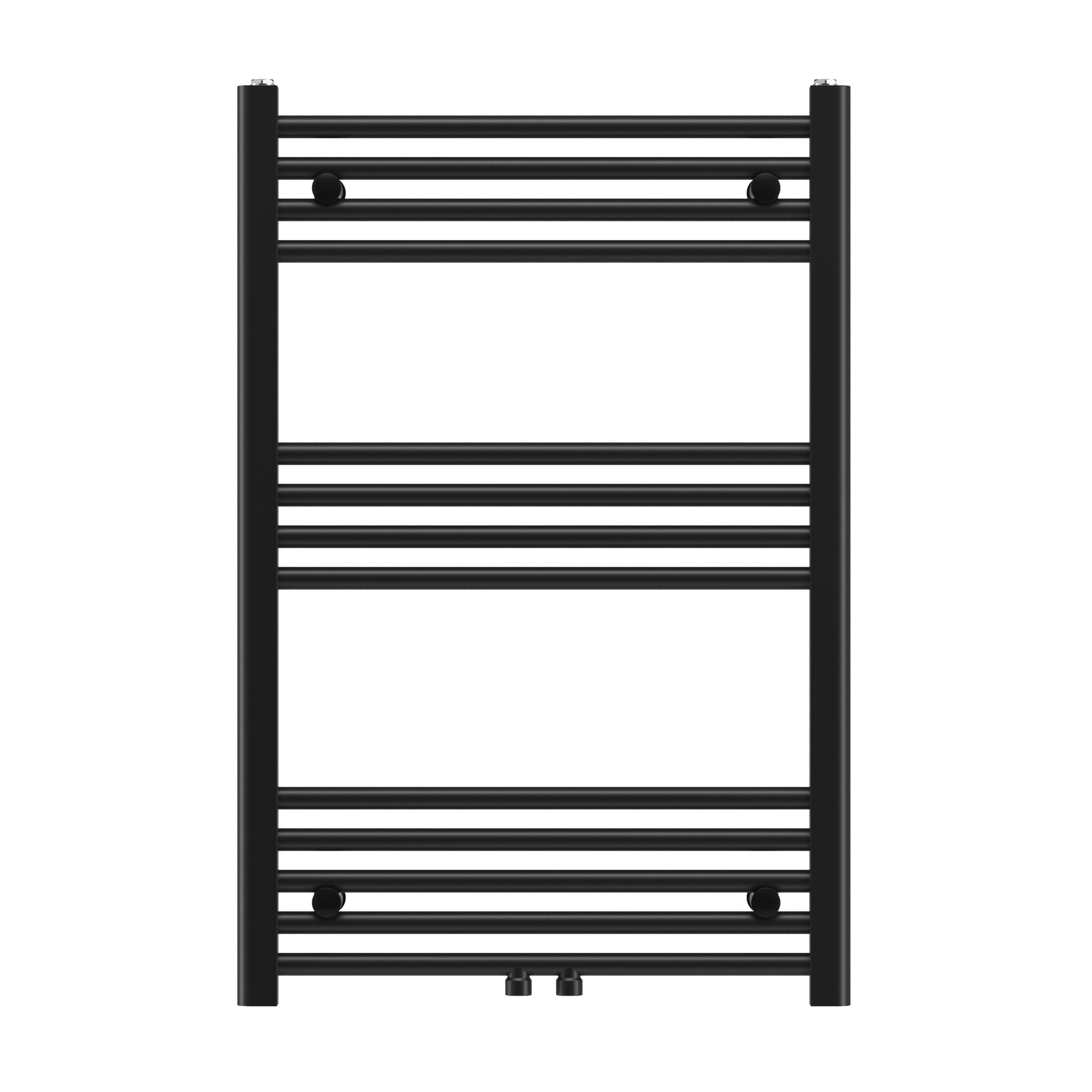 Grzejnik łazienkowy drabinkowy czarny 90x60 cm RAVEN