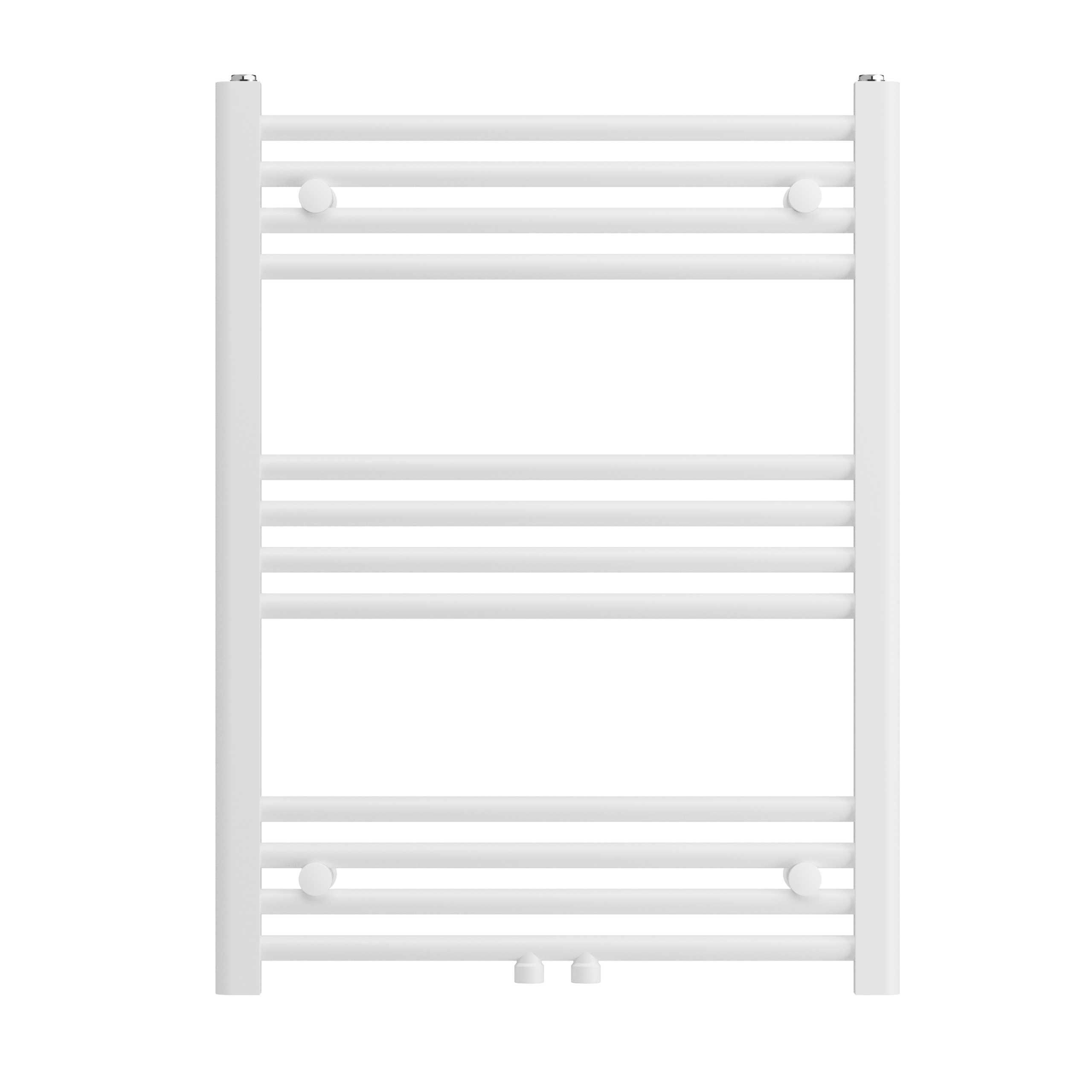 Grzejnik łazienkowy drabinkowy Raven 80x60 cm biały nowoczesny