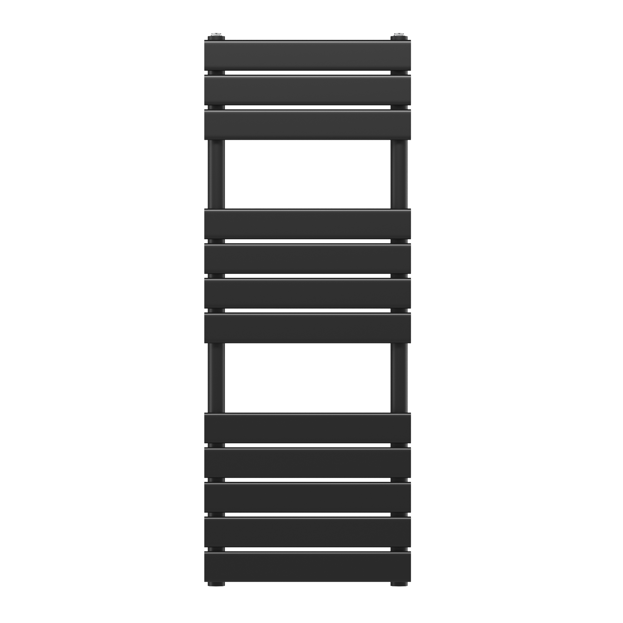 Grzejnik łazienkowy drabinkowy czarny Oslo 120x45 cm nowoczesny