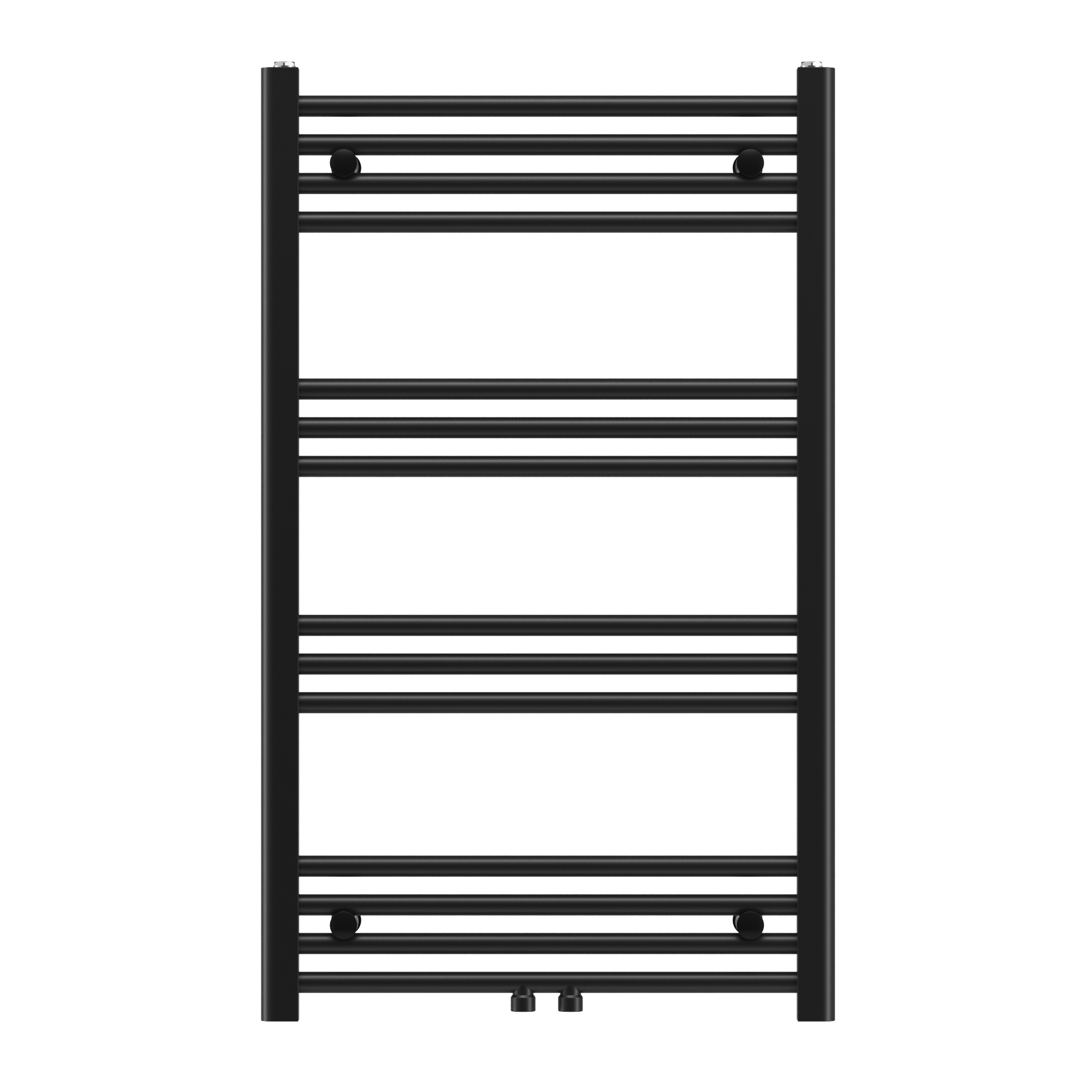 Grzejnik łazienkowy drabinkowy czarny 100x60 cm Raven