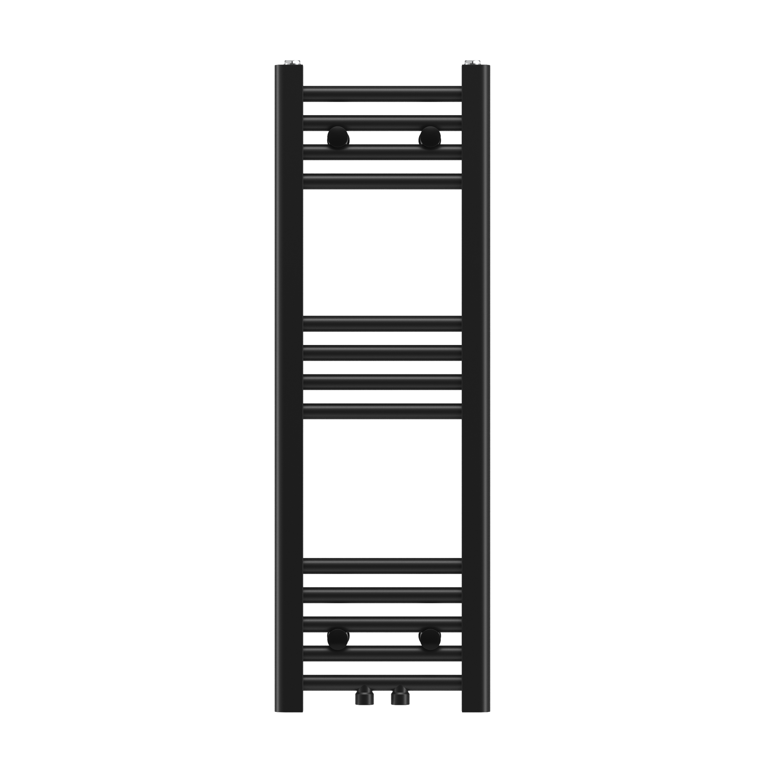 Grzejnik łazienkowy drabinkowy czarny 90x30 cm RAVEN nowoczesny
