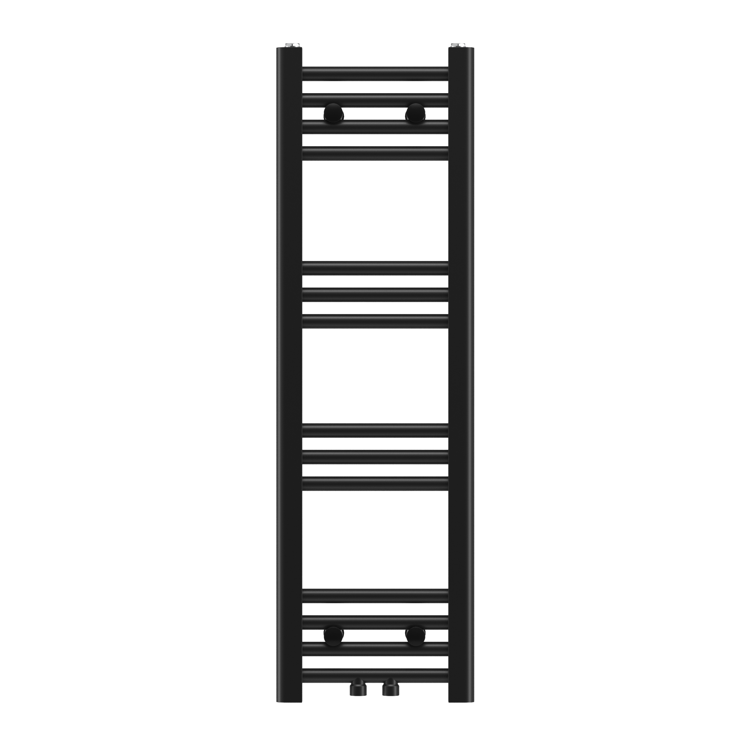 Grzejnik łazienkowy drabinkowy Raven czarny 100x30 cm nowoczesny