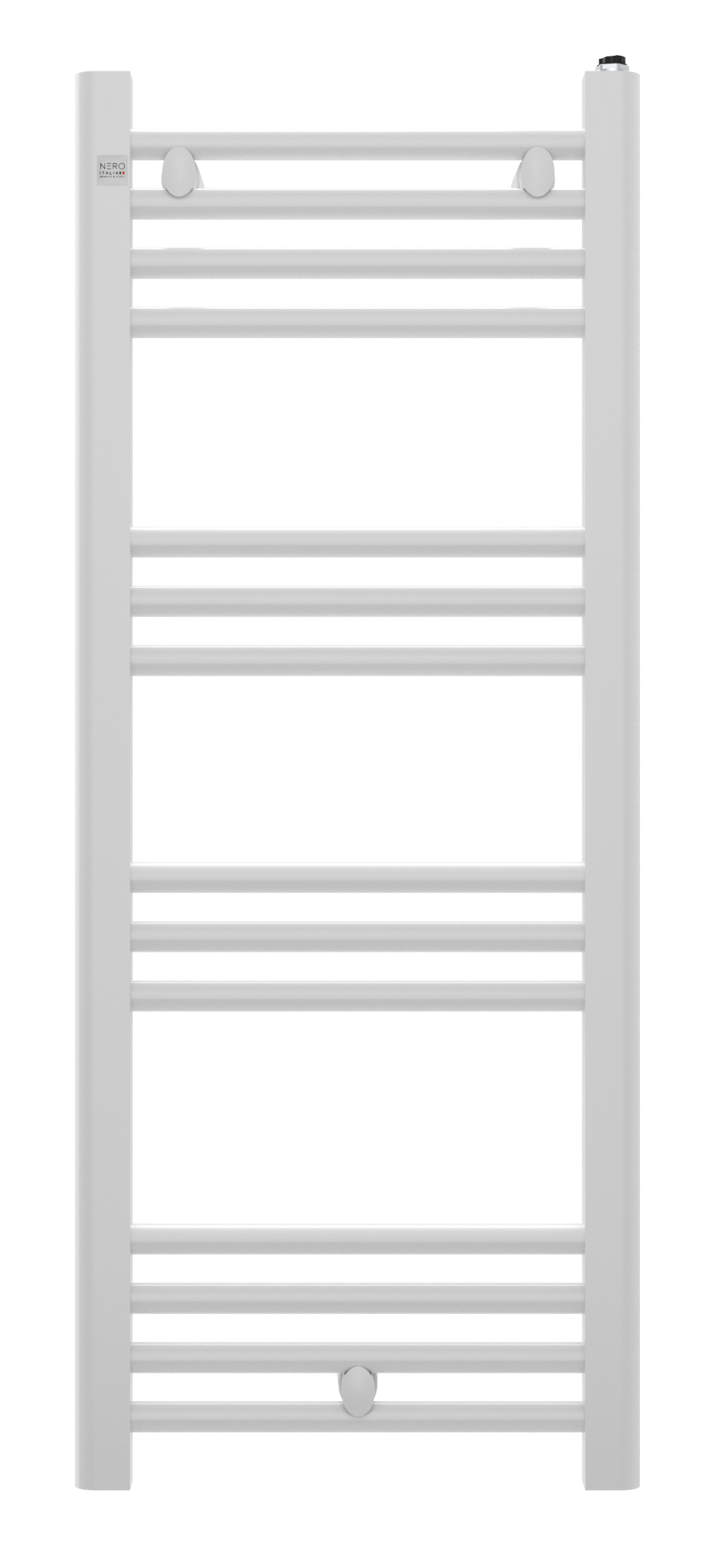 Grzejnik łazienkowy drabinkowy biały 40x100 cm PUERTO nowoczesny
