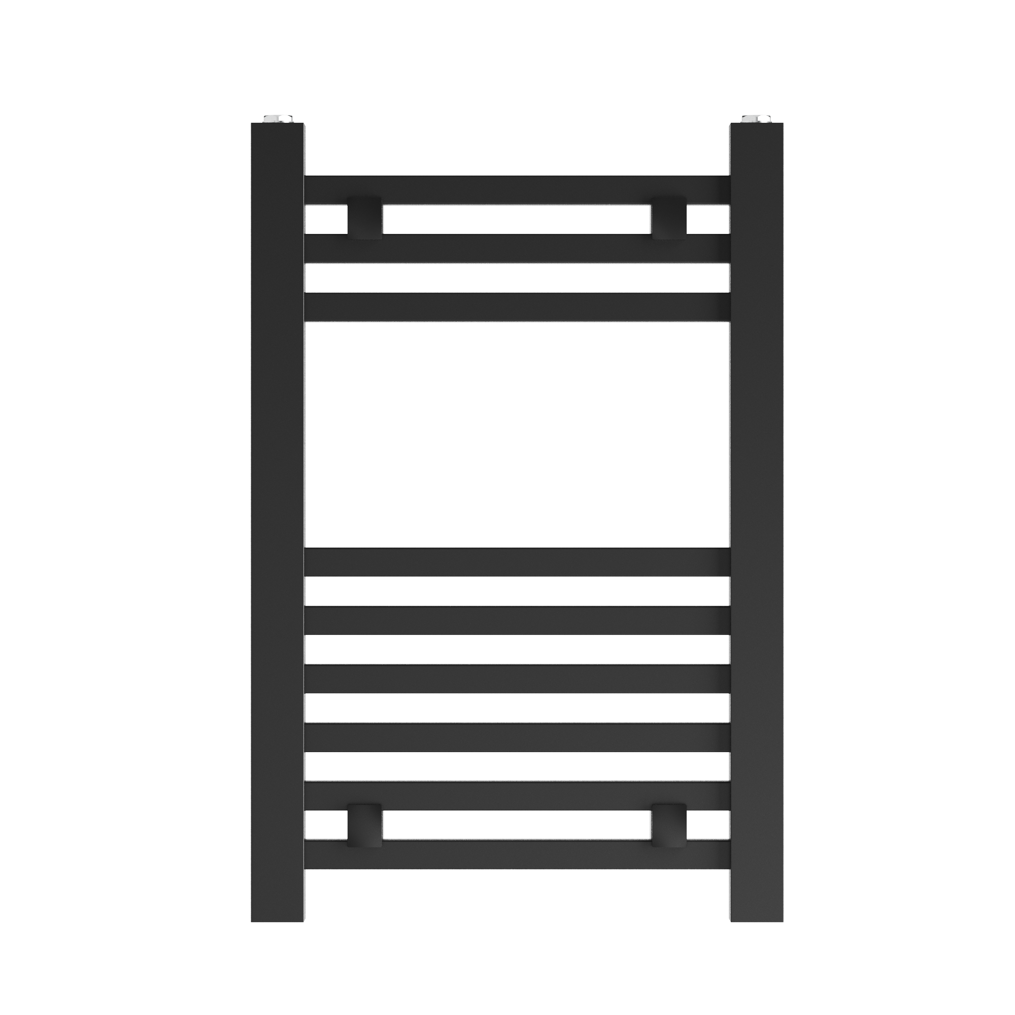 Grzejnik łazienkowy czarny drabinkowy 60x40 cm nowoczesny Bergen