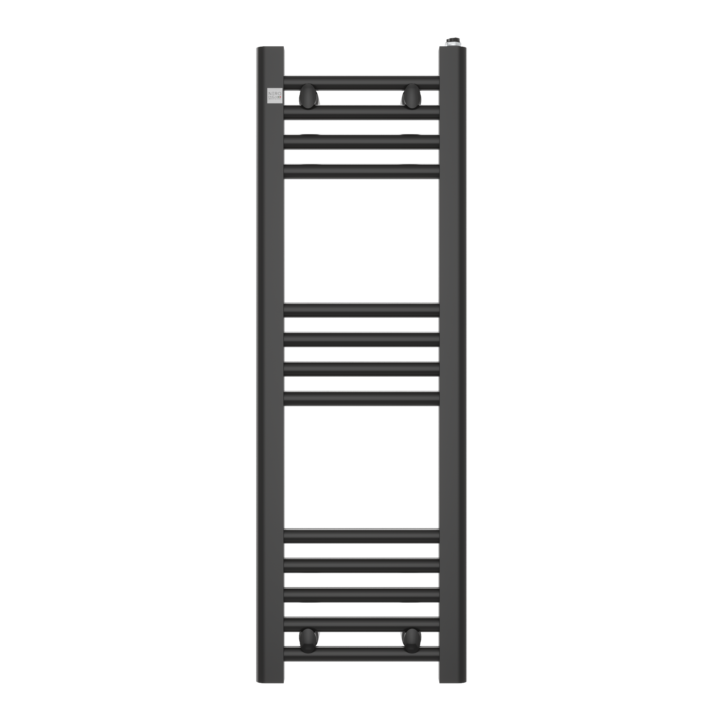 Grzejnik łazienkowy drabinkowy czarny 30x90 cm PUERTO