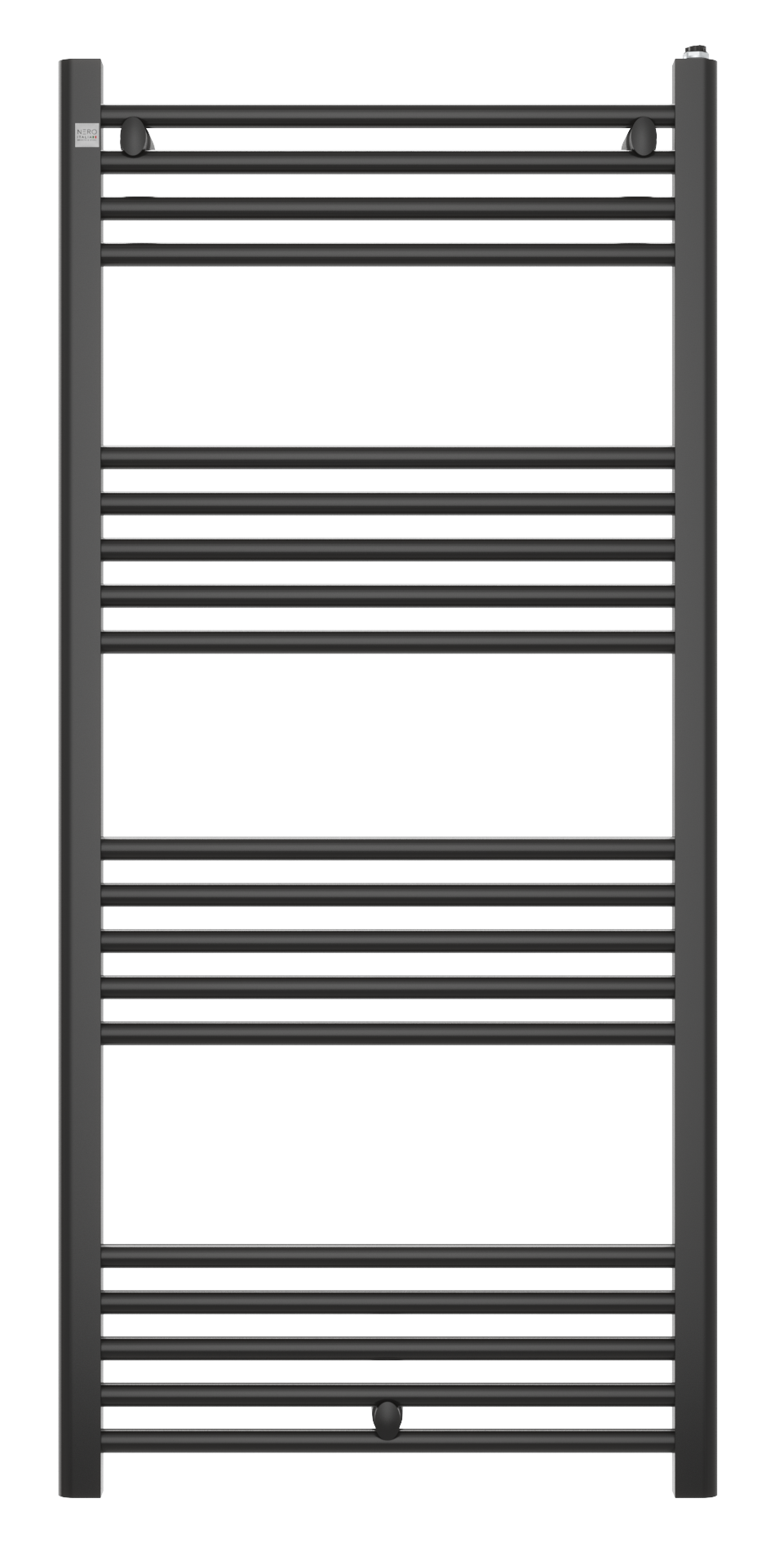 Grzejnik łazienkowy drabinkowy czarny 60x130 cm nowoczesny Puerto