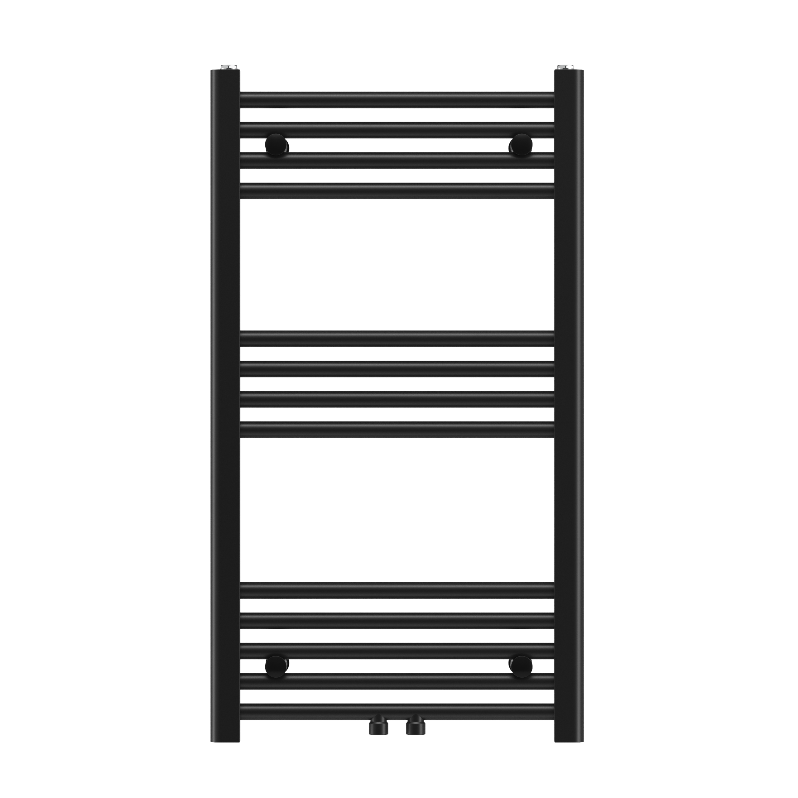 Grzejnik łazienkowy drabinkowy czarny 90x50 cm RAVEN