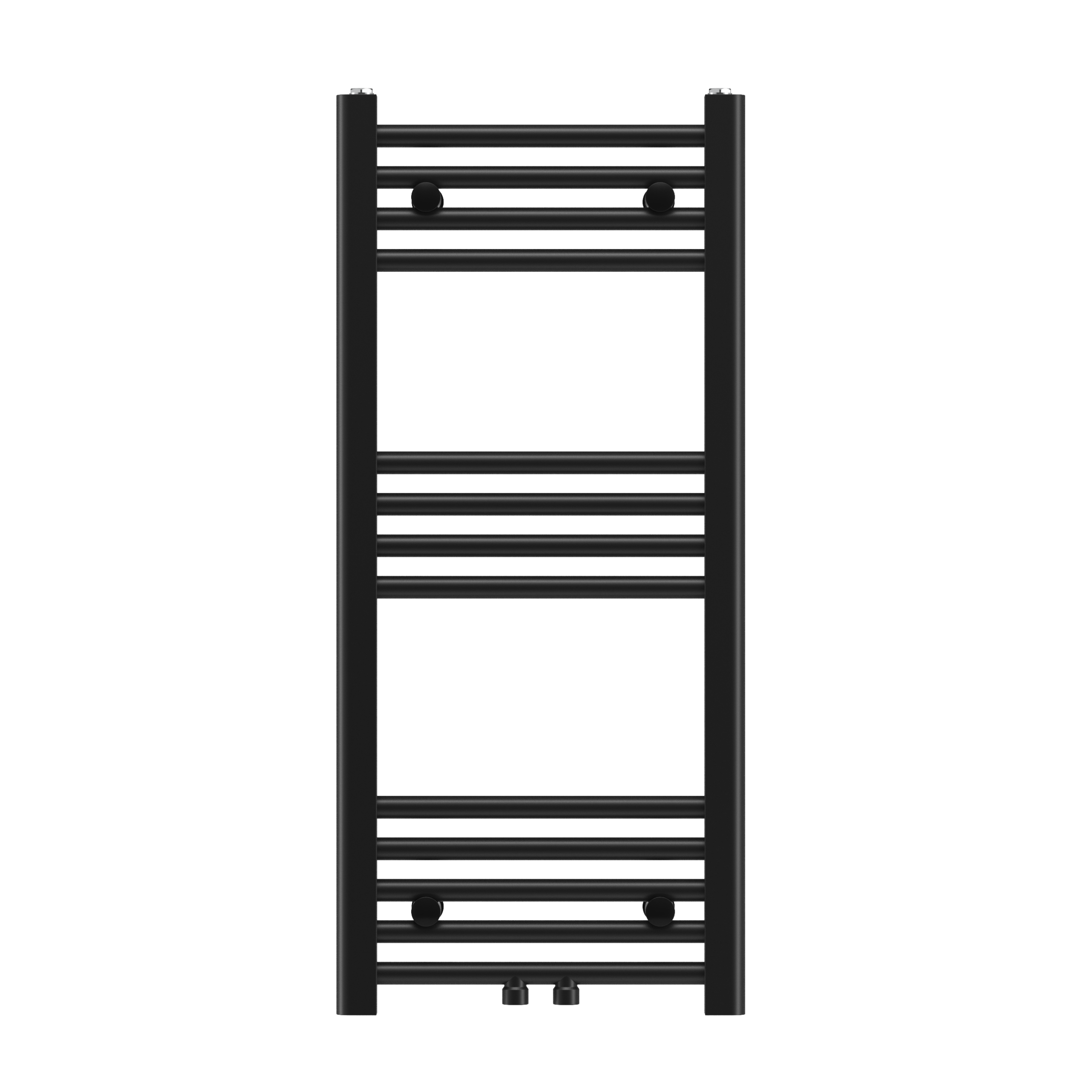 Grzejnik łazienkowy drabinkowy czarny 90x40 cm RAVEN nowoczesny