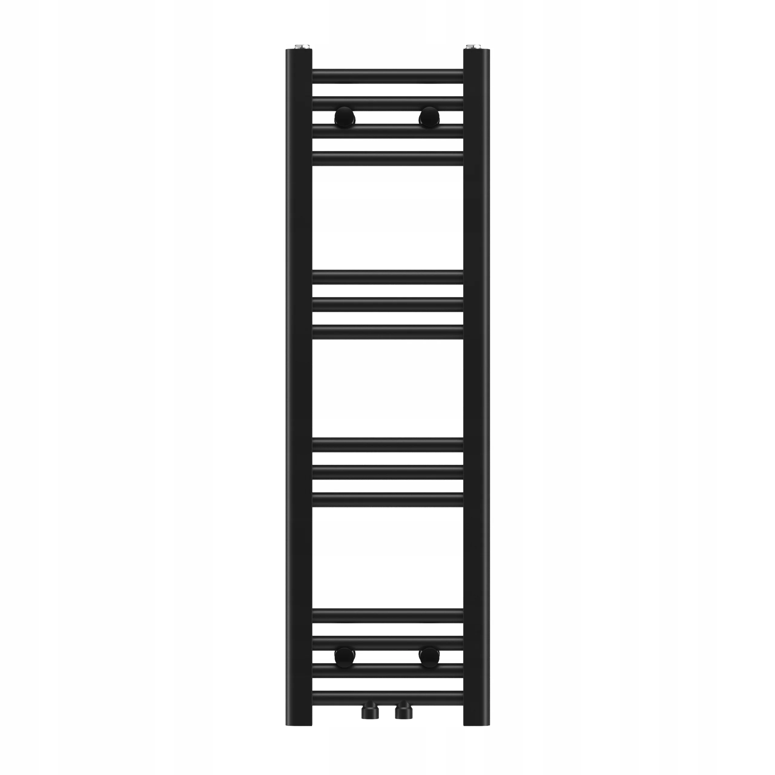 Grzejnik łazienkowy drabinkowy Raven czarny 100x30 cm nowoczesny