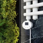 GRZAŁKA ELEKTRYCZNA DO GRZEJNIKA KALORYFERA BIAŁA EKRAN LCD 600W