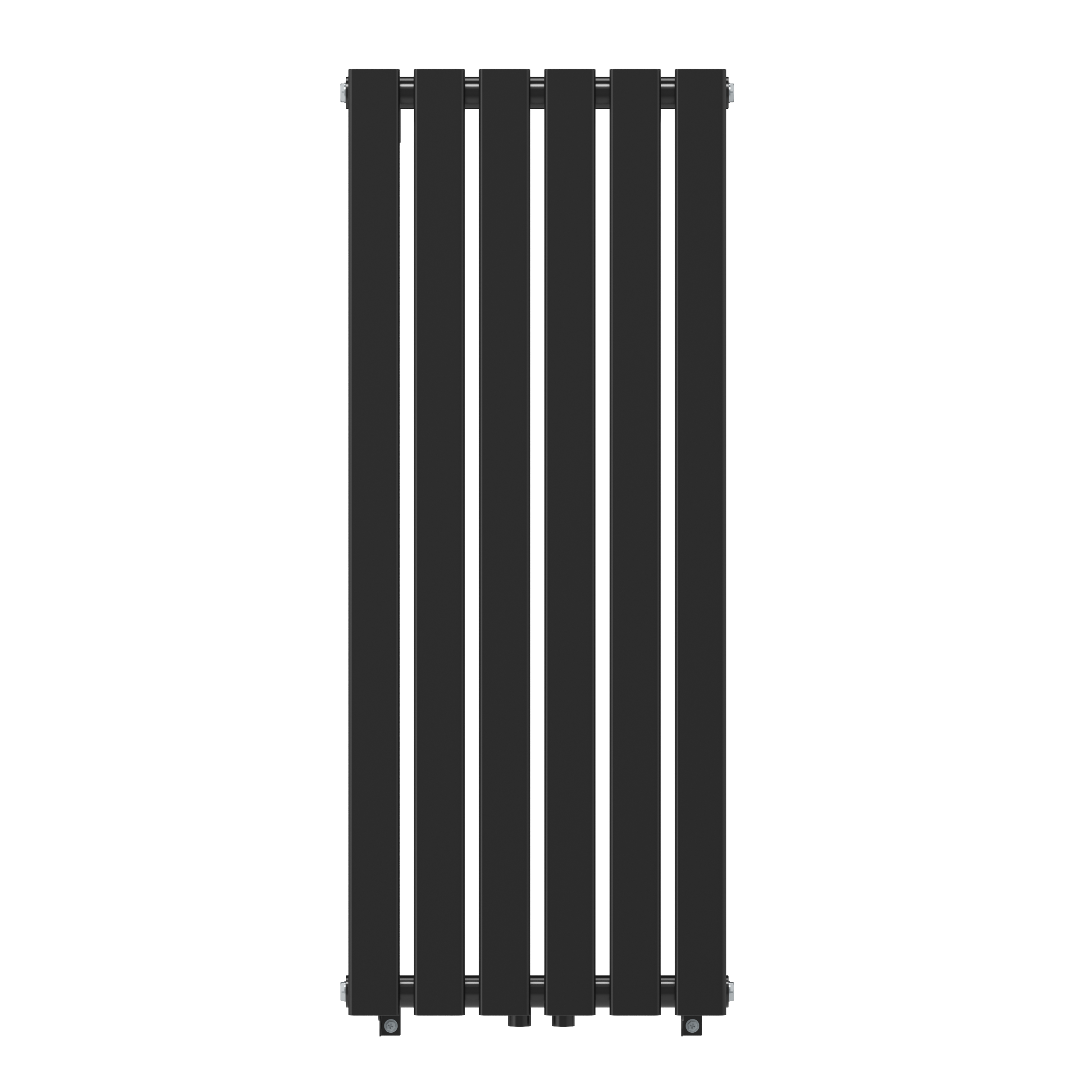 Grzejnik pionowy ozdobny 1100x450 czarny kaloryfer FERO