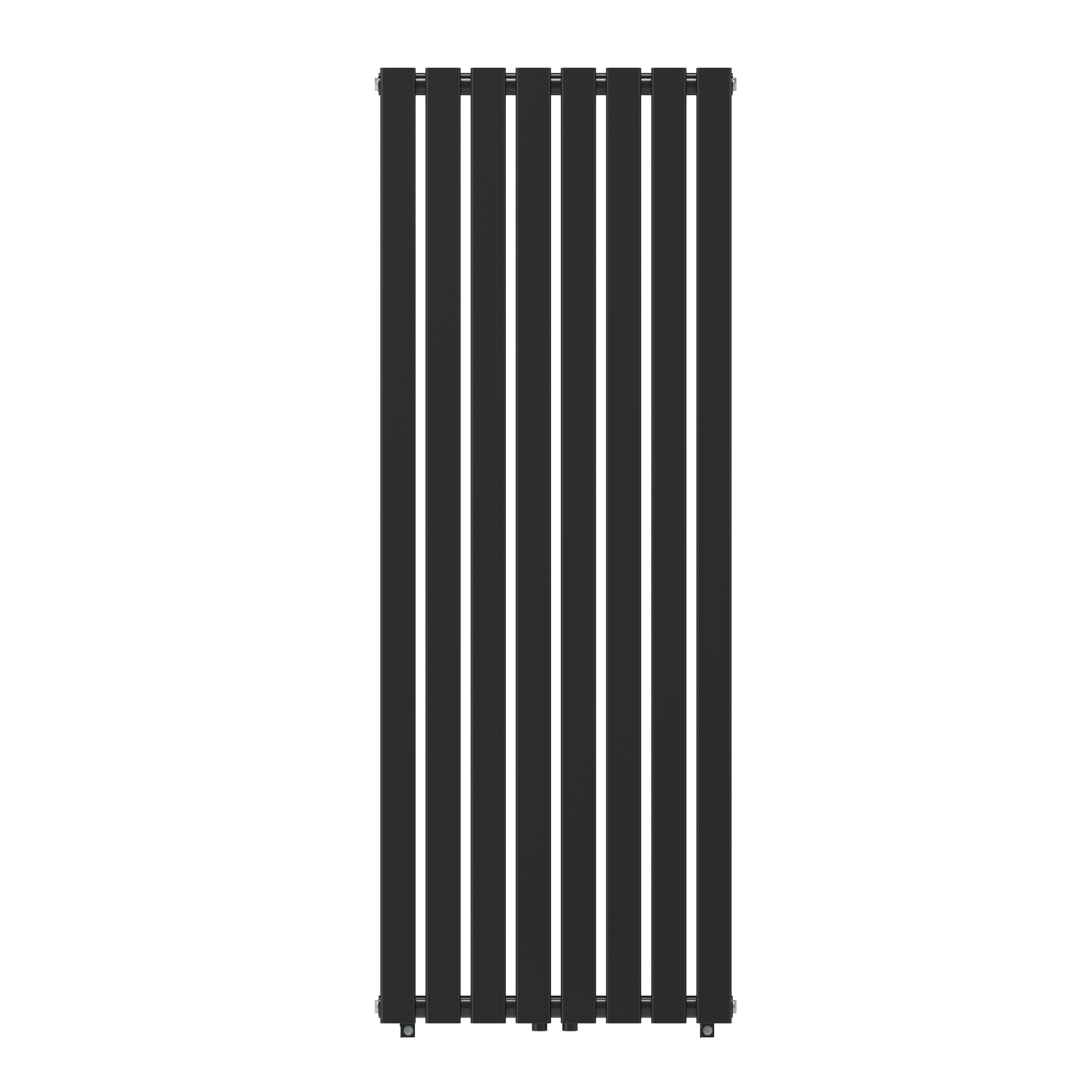 Grzejnik pionowy ozdobny 1600x600 CZARNY kaloryfer FERO