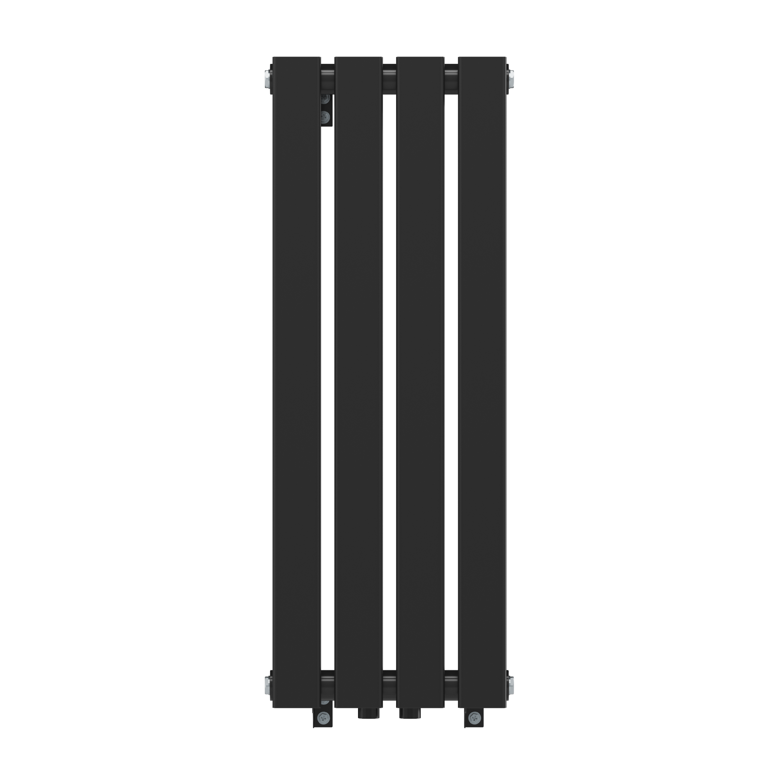 Grzejnik łazienkowy ozdobny pionowy FERO 800x296 mm czarny 278W panelowy